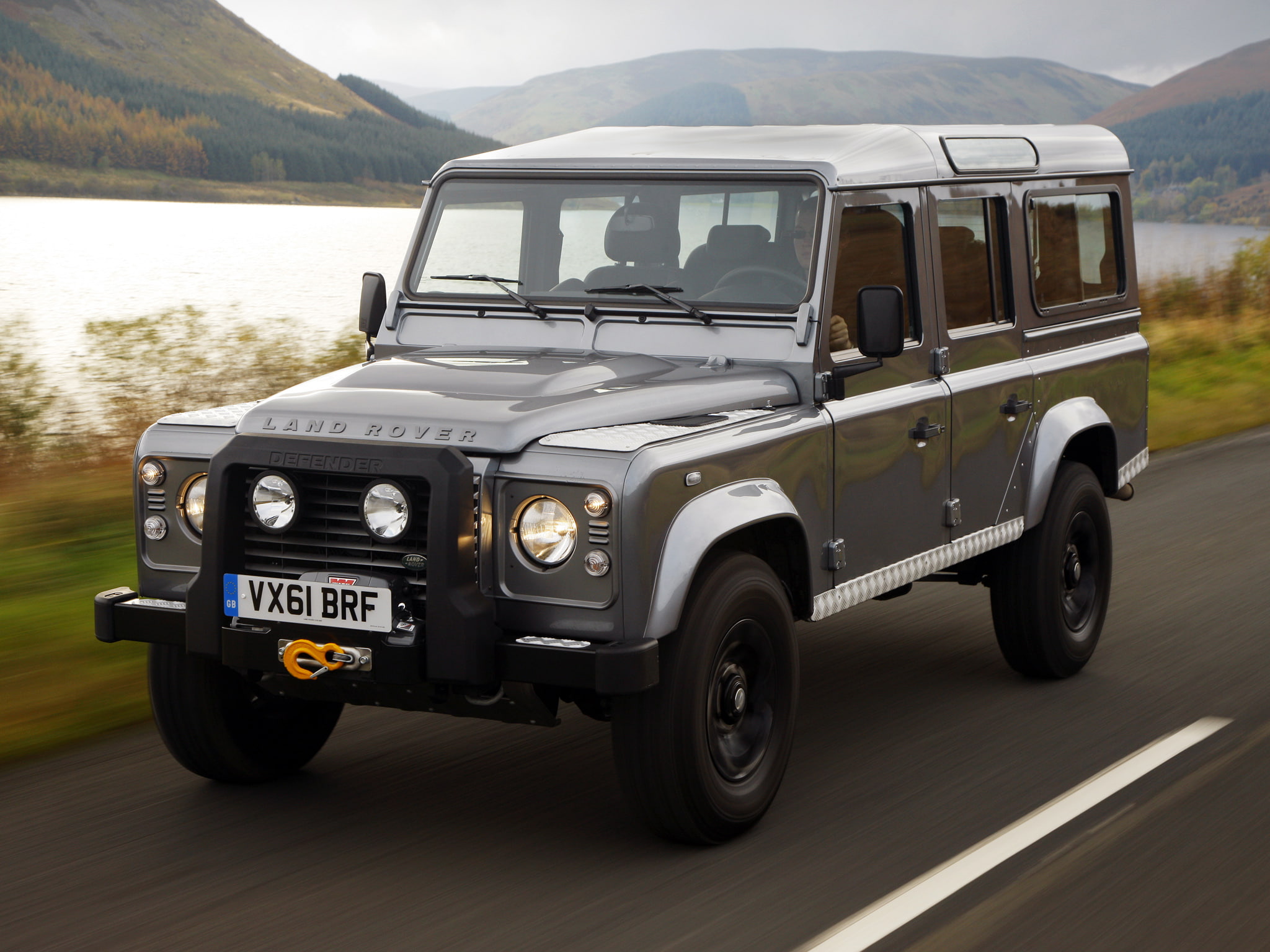 110, 1080P, defender, eu spec, 2007, 4x4, suv, rover, stationwagon, land, HD Wallpaper
