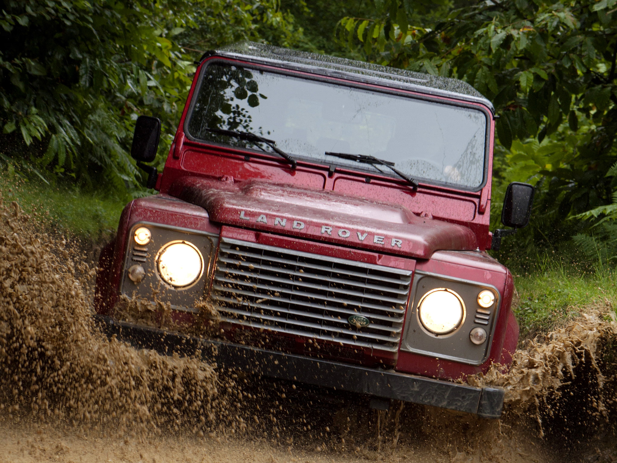 suv, rover, eu spec, defender, stationwagon, 2007, land, 110, 4x4, 1080P, HD Wallpaper
