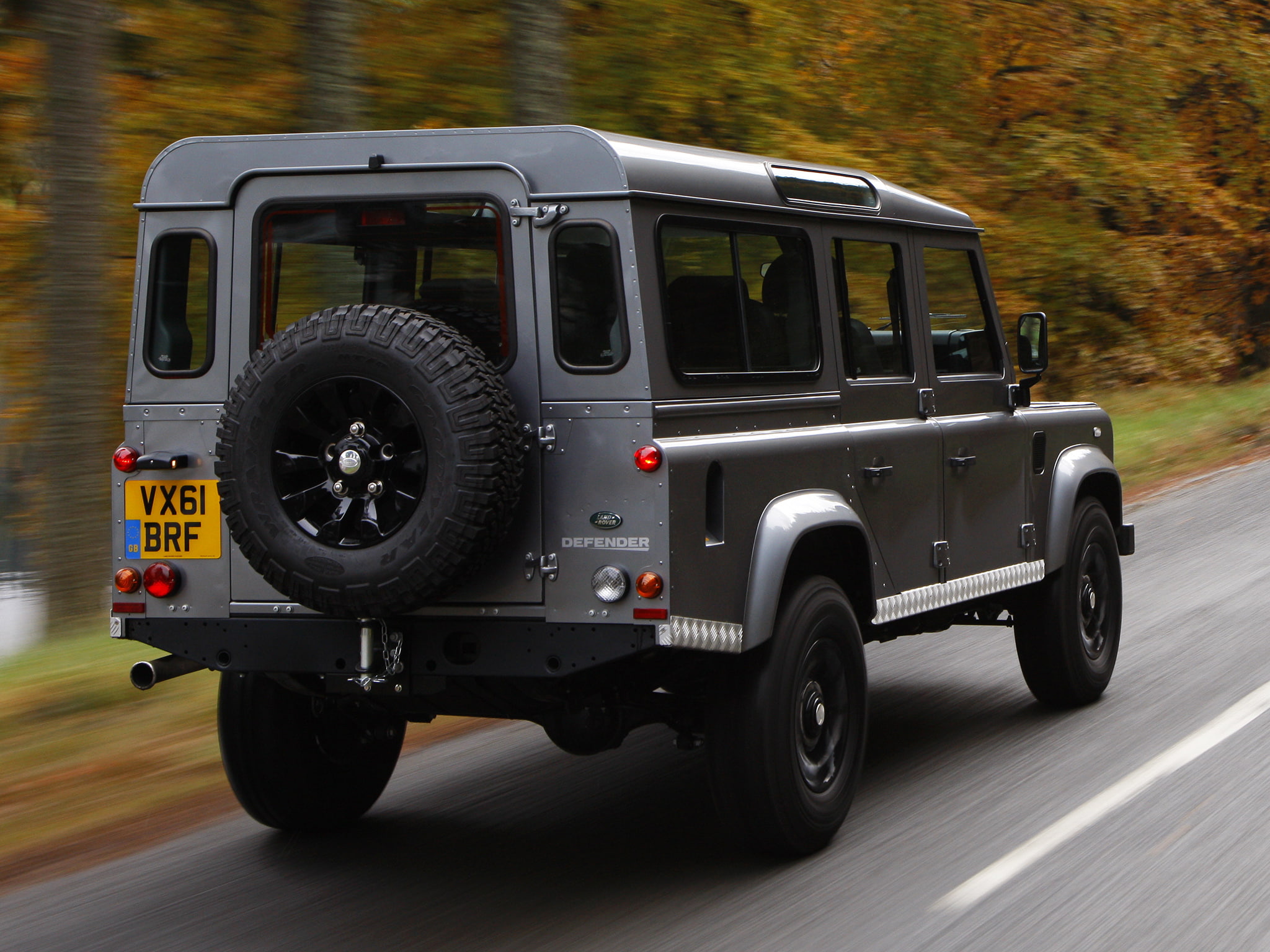 1080P, rover, 110, 4x4, defender, land, suv, 2007, eu spec, stationwagon, HD Wallpaper