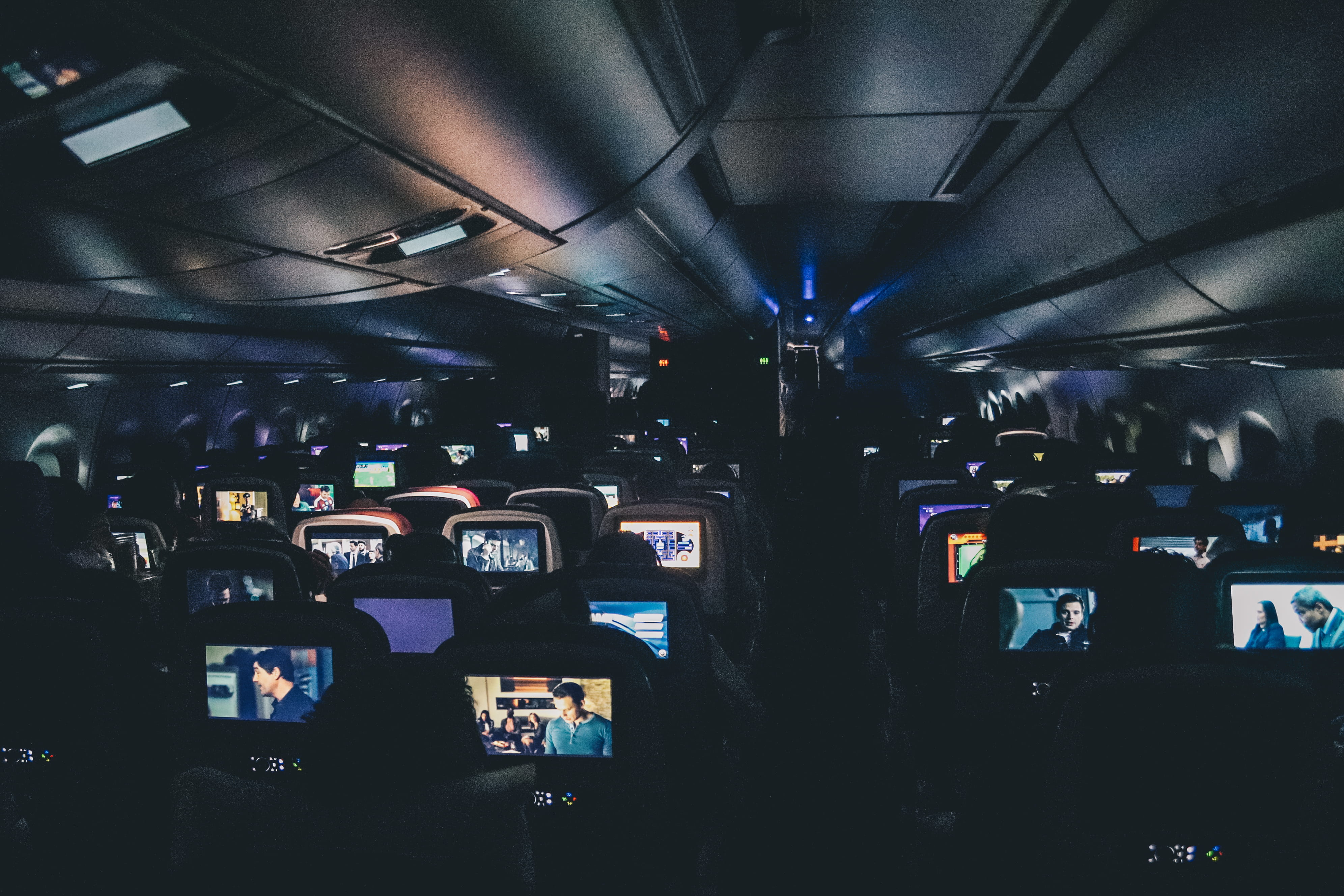 vehicle seat, air vehicle, steward, architecture, movie, interior, lighting equipment, seat, train, monitors, mode of transportation, entertainment, audience, HD Wallpaper