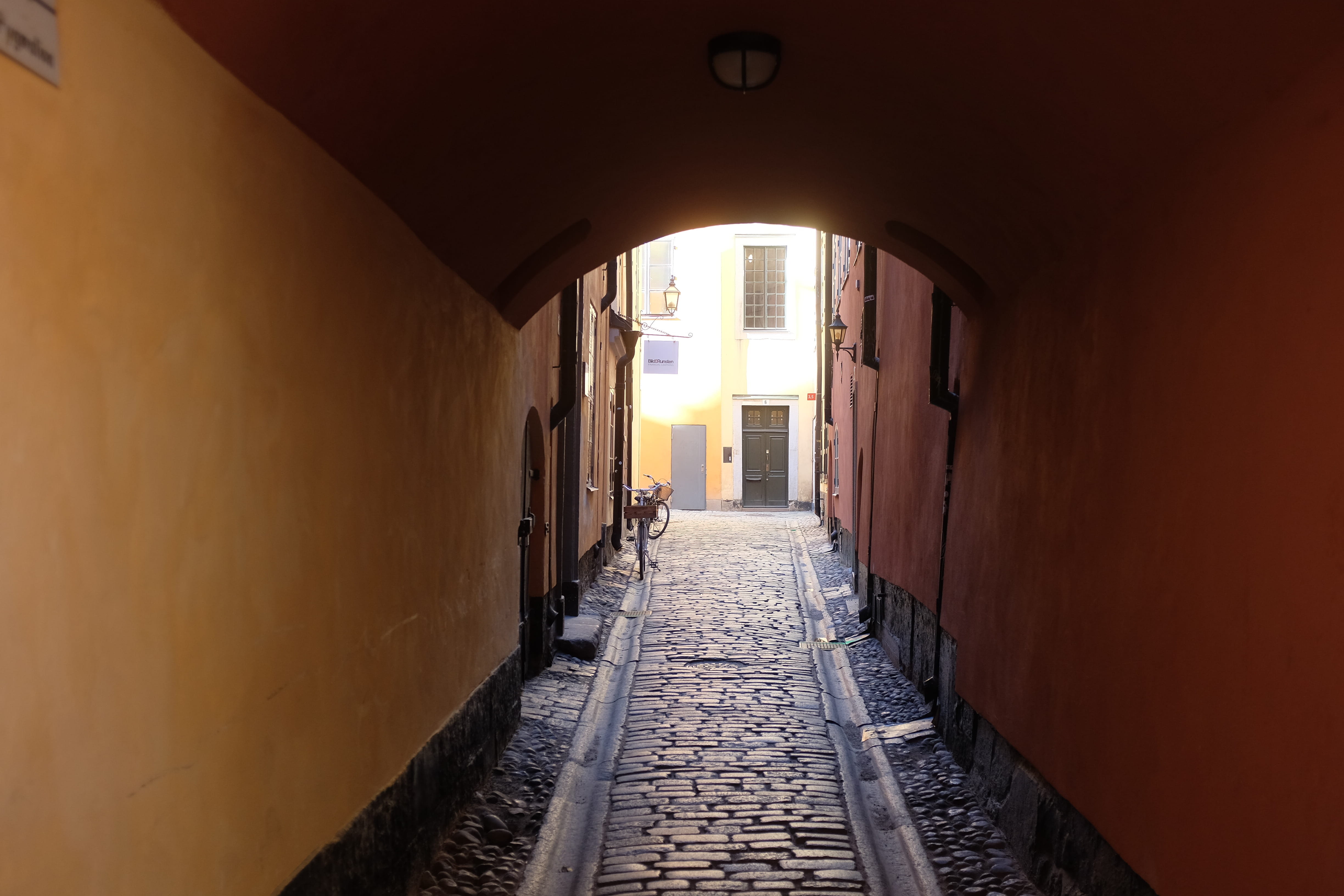 architecture, outdoors, floor, slate, narrow, flooring, long, clothing, cushion, wall, patio, cobblestone, empty, tunnel, pavement, sidewalk, building exterior, HD Wallpaper