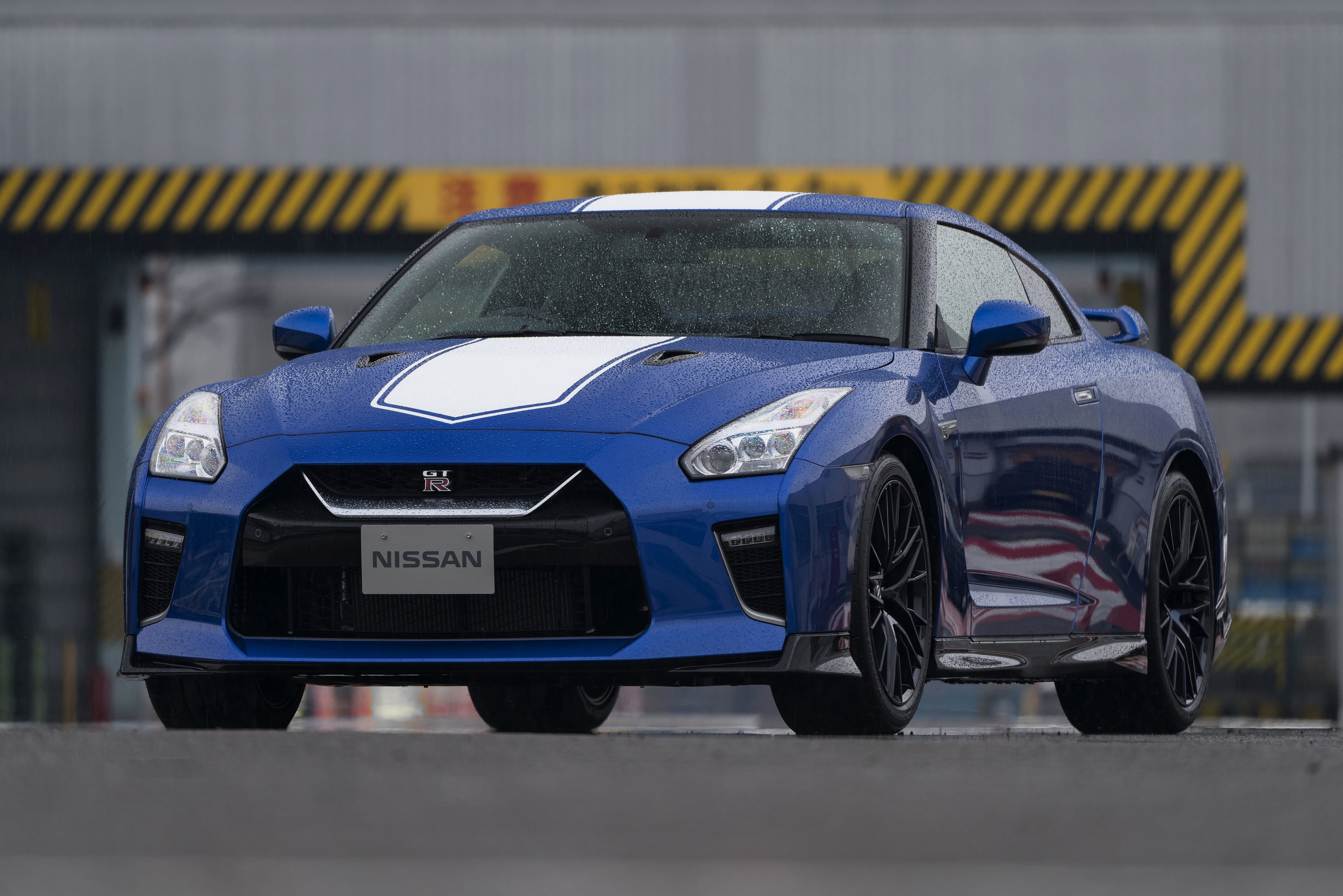 4K, GT-R, 2020, R35, blue, Nissan, 50th Anniversary Edition, dampness, 2019, HD Wallpaper
