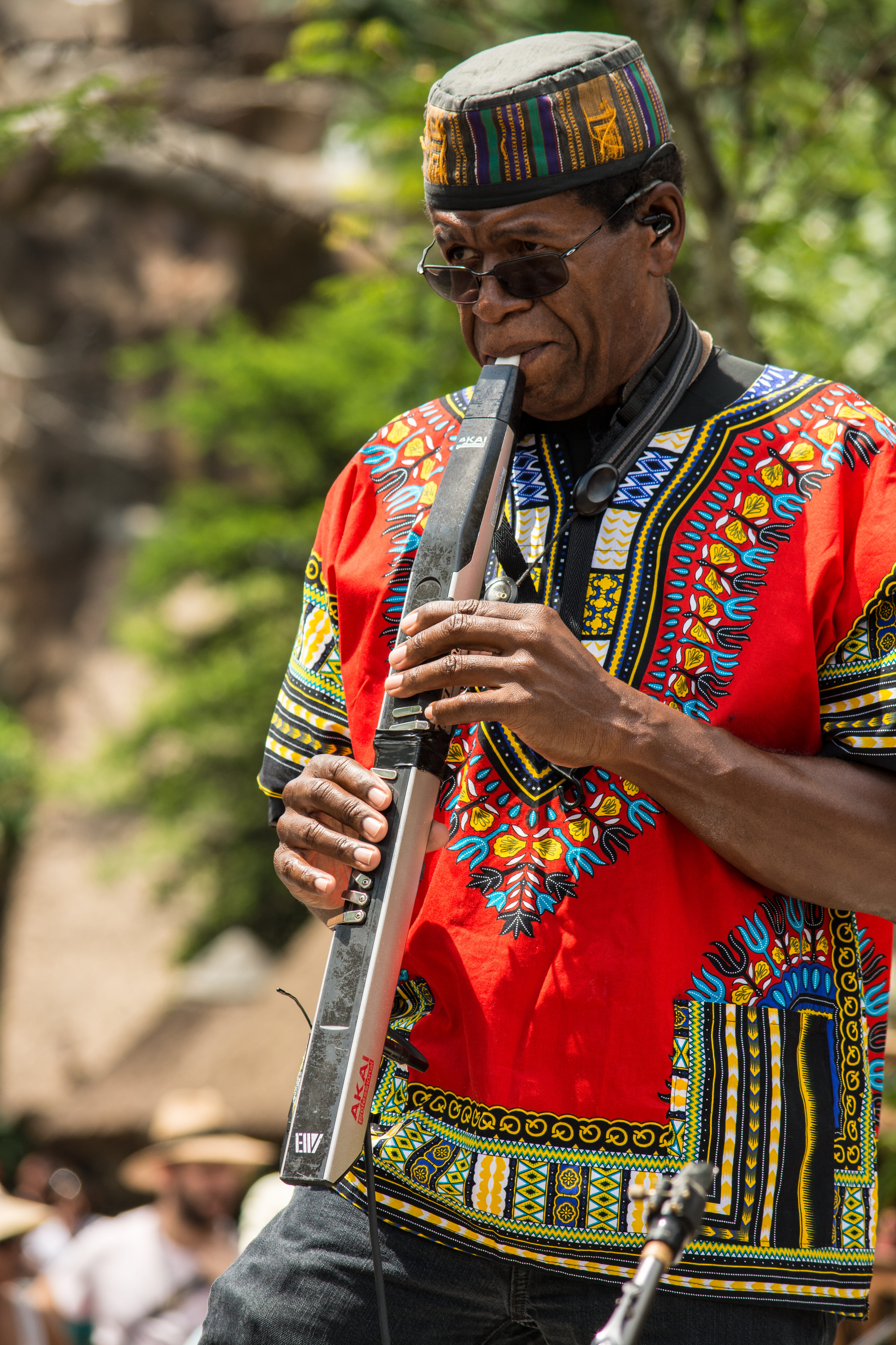 helmet, senior adult, one person, horn, traditional clothing, brass section, real people, person, day, leisure activities, three quarter length, sax, outdoors, Phone HD Wallpaper