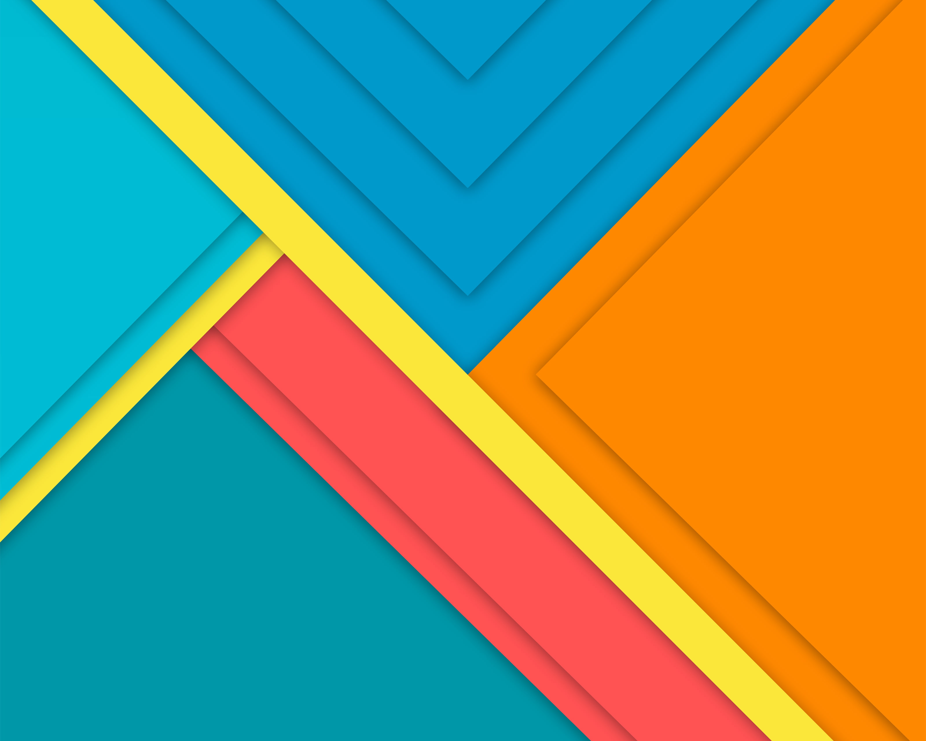 Colorful, Stock, yellow, pink, abstract, orange, 2K, teal, illustration, HD Wallpaper