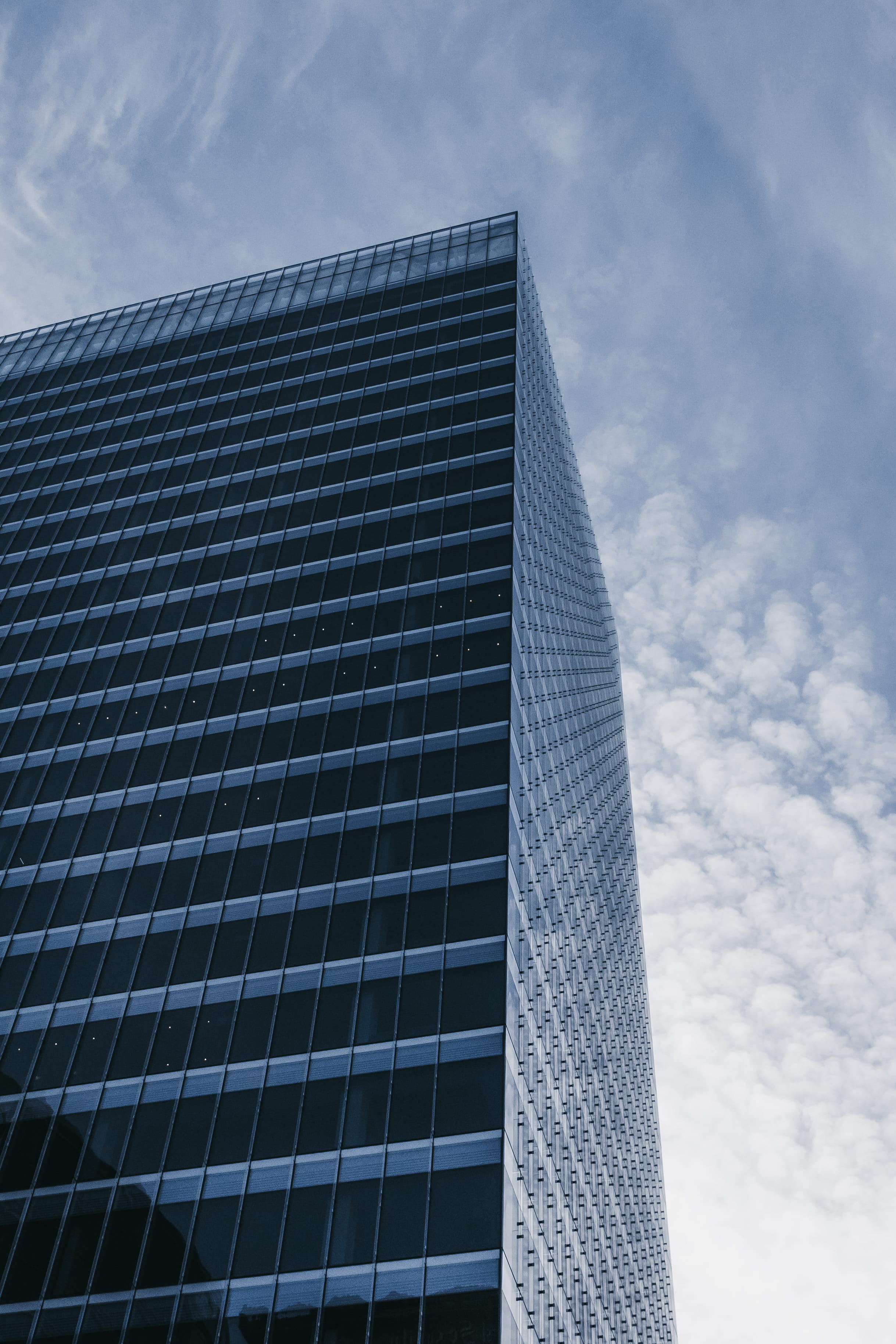 solar panels, modern, office building, office building exterior, sony, high rise, rise, cloud - sky, office, reflection, town, building exterior, white, Phone HD Wallpaper