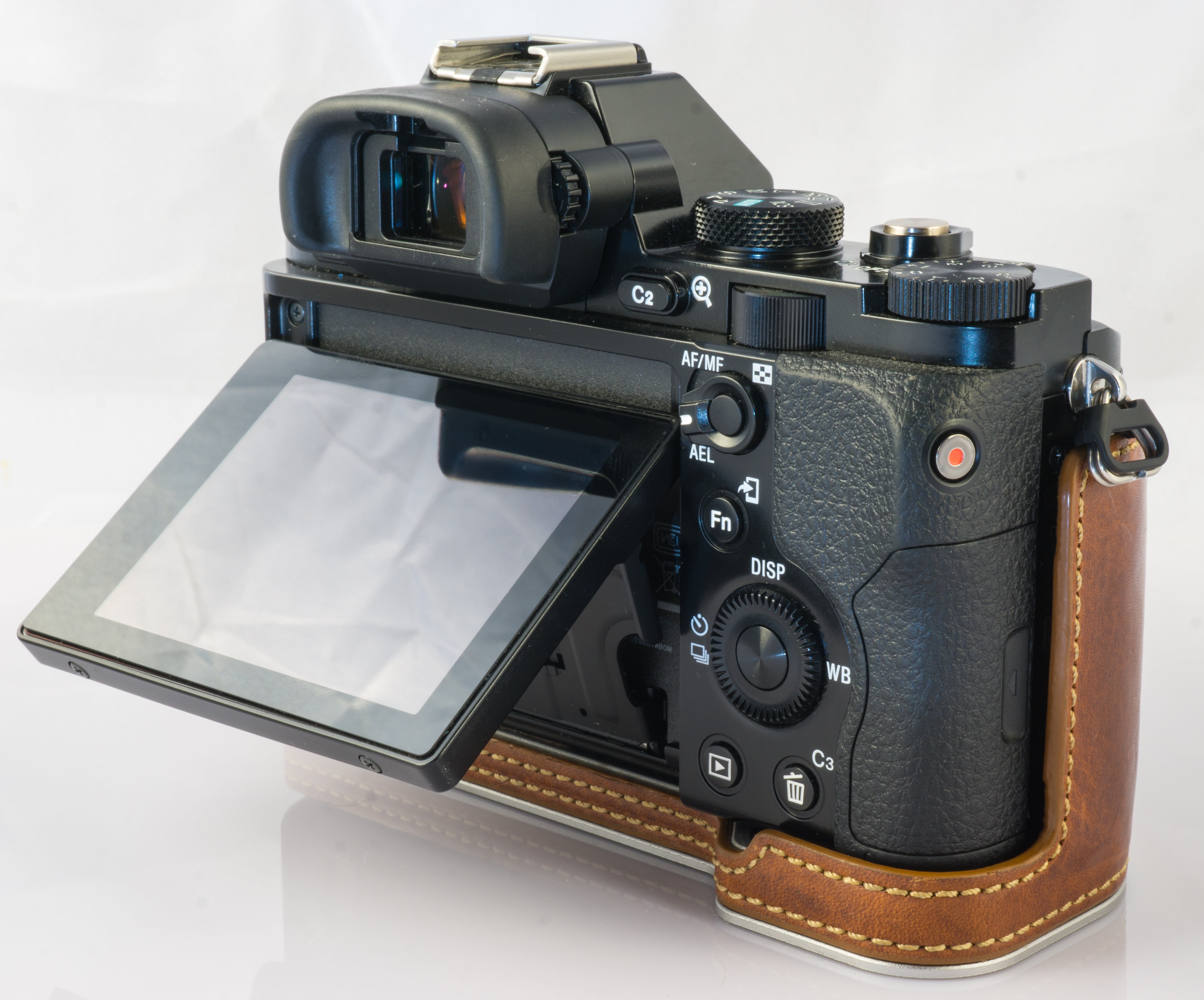 retro styled, a7r, camera, nostalgia, no people, still life, close-up, slr camera, antique, mirrorless, metal, 4K, sony, photography themes, photographic equipment, HD Wallpaper