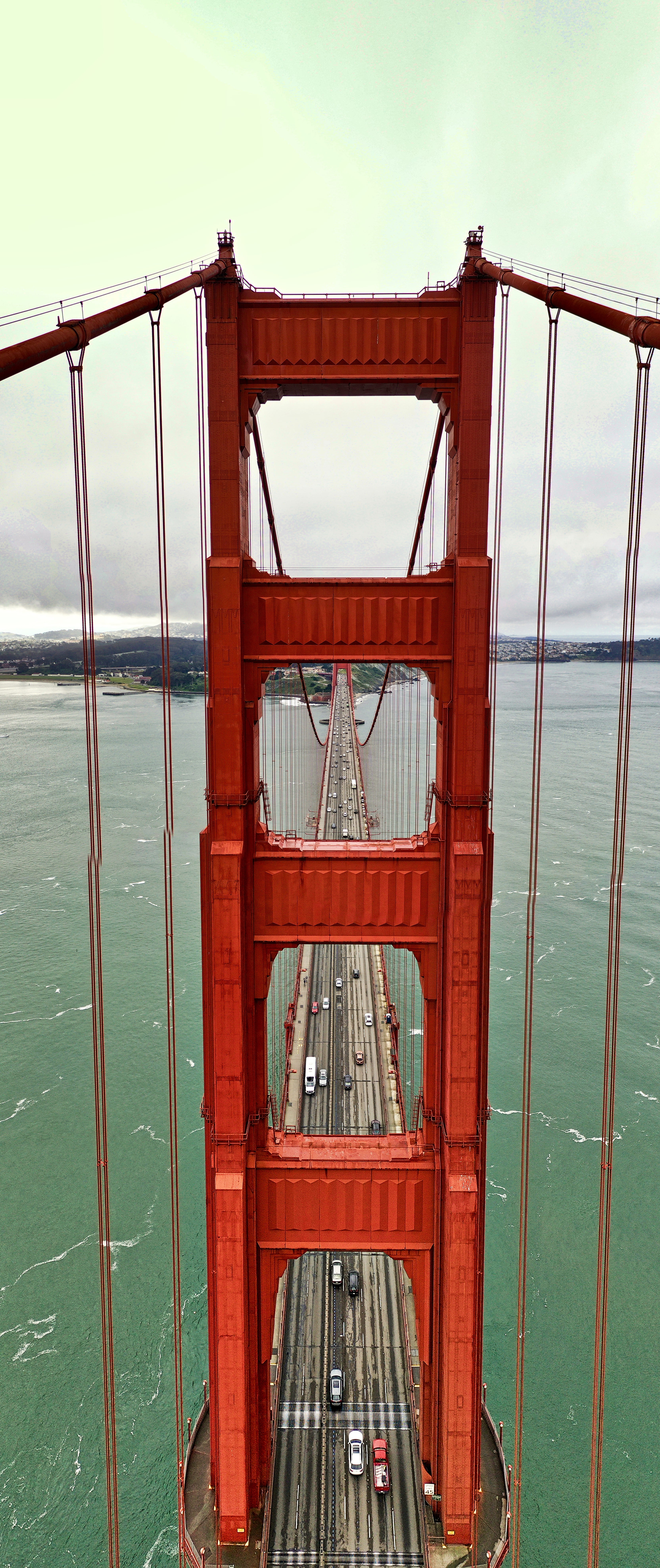 connection, travel, outdoors, san francisco, vehicle, metal, united states, waterfront, watercraft, no people, bridge, railing, day, barge, vessel, sea, Phone HD Wallpaper