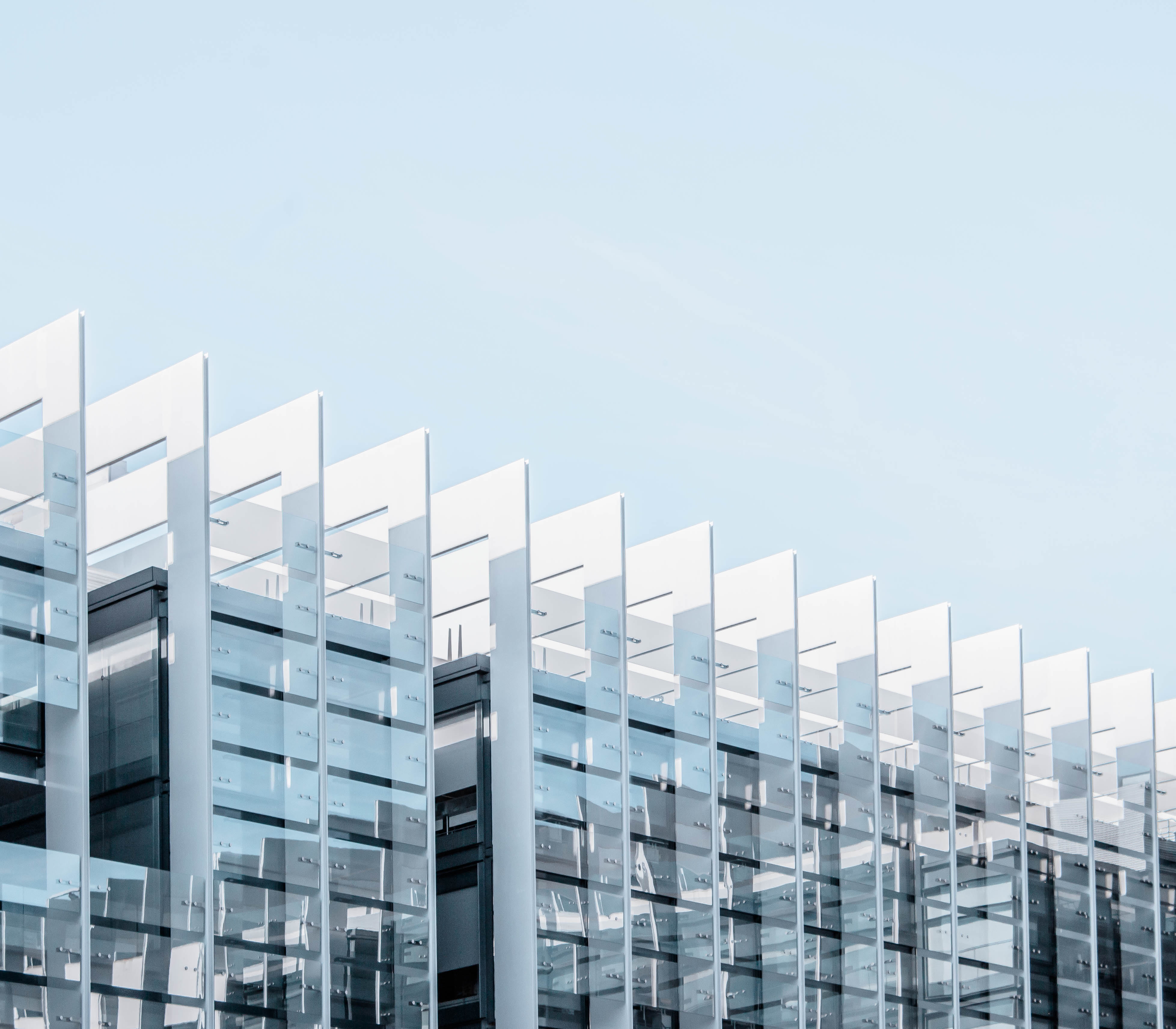 exterior, glass, in a row, high, nature, structure, skyscraper, architecture, perspective, window, built structure, tallest, steel, offices, glass - material, HD Wallpaper