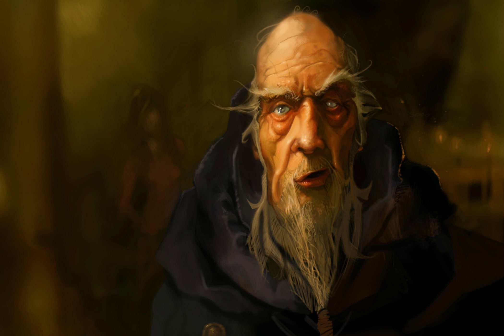 Diablo, 1080P, Diablo III, Deckard Cain, HD Wallpaper