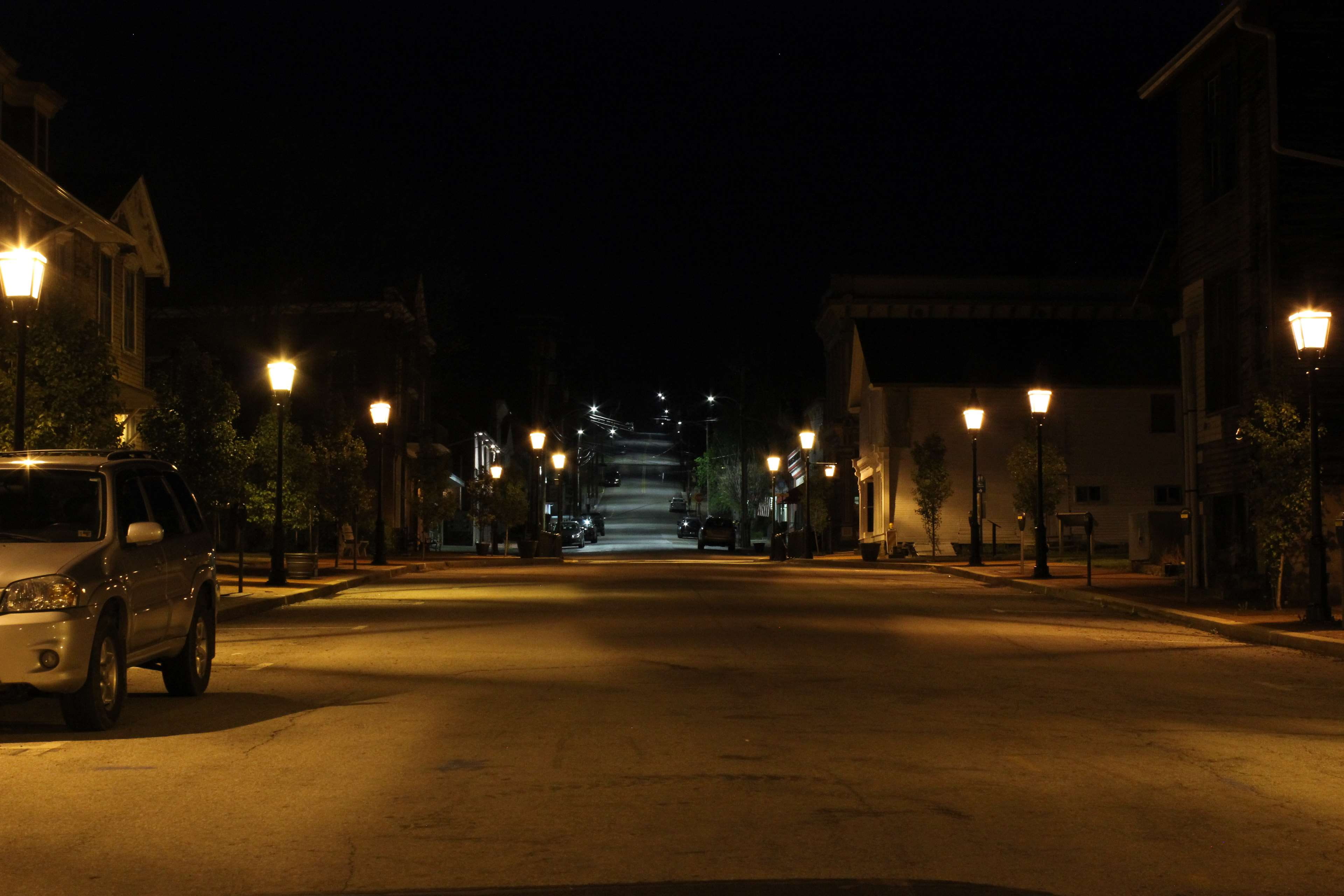 oldtown, built structure, transportation, architecture, mode of transportation, lamp, no people, street, light, lighting equipment, nightlife, nature, street light, HD Wallpaper