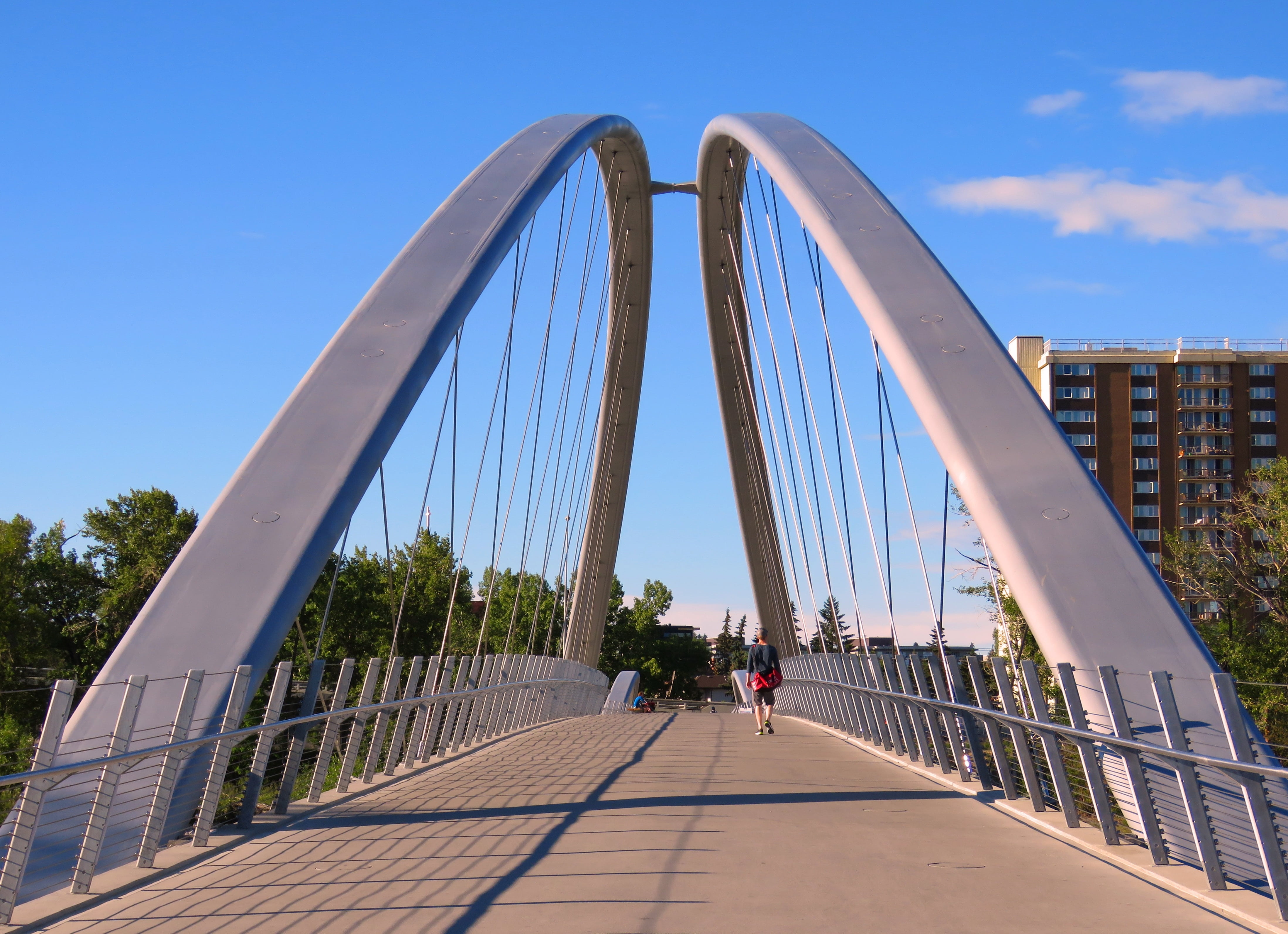 direction, outdoors, group of people, built structure, tourism, arch, city, 4K, transportation, calgary, canada, building exterior, the way forward, architecture, HD Wallpaper
