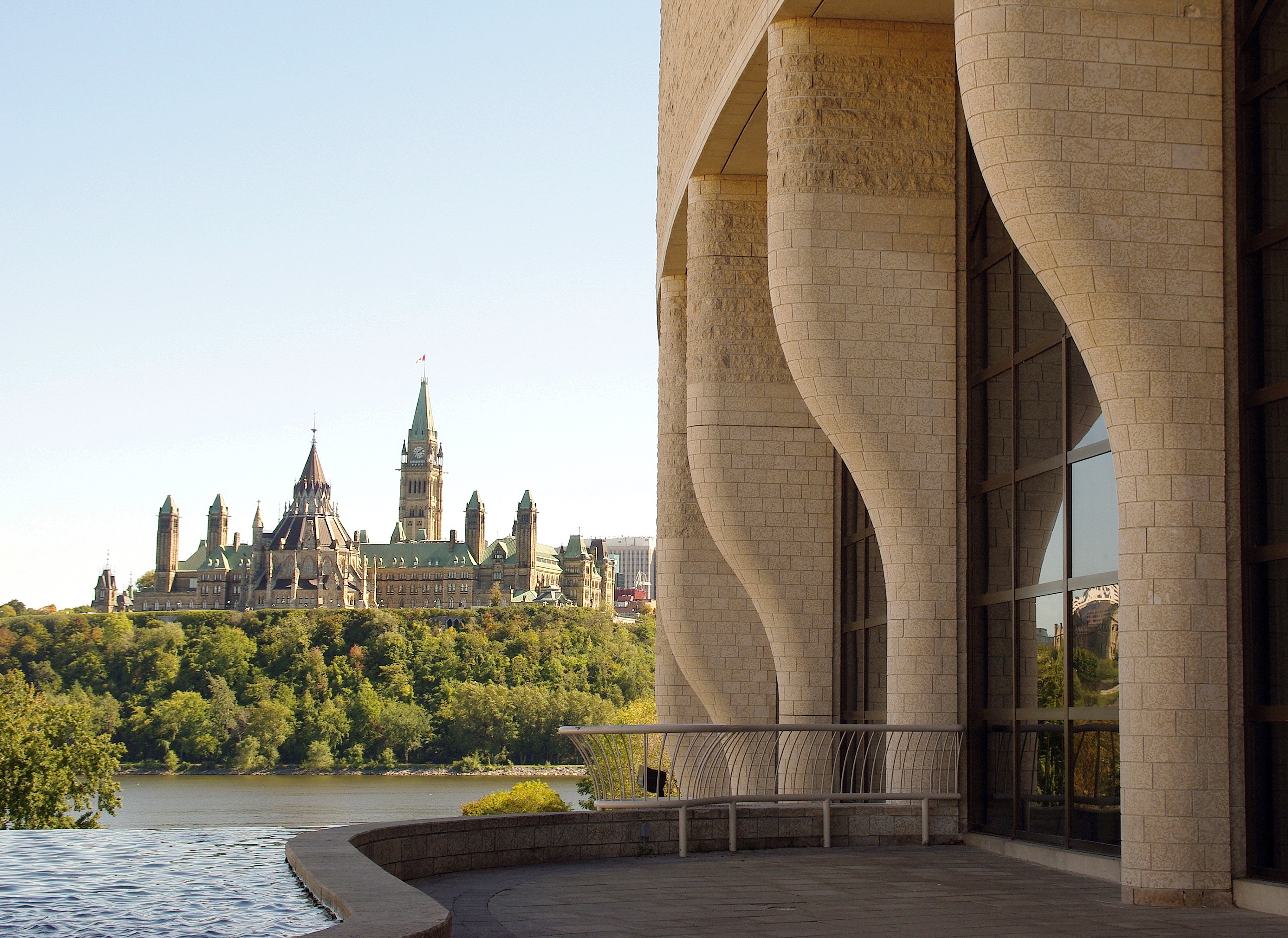 built structure, tree, sky, water, ottawa, canada, place of worship, building, esplanade, travel destinations, religion, history, nature, ancient civilization, HD Wallpaper