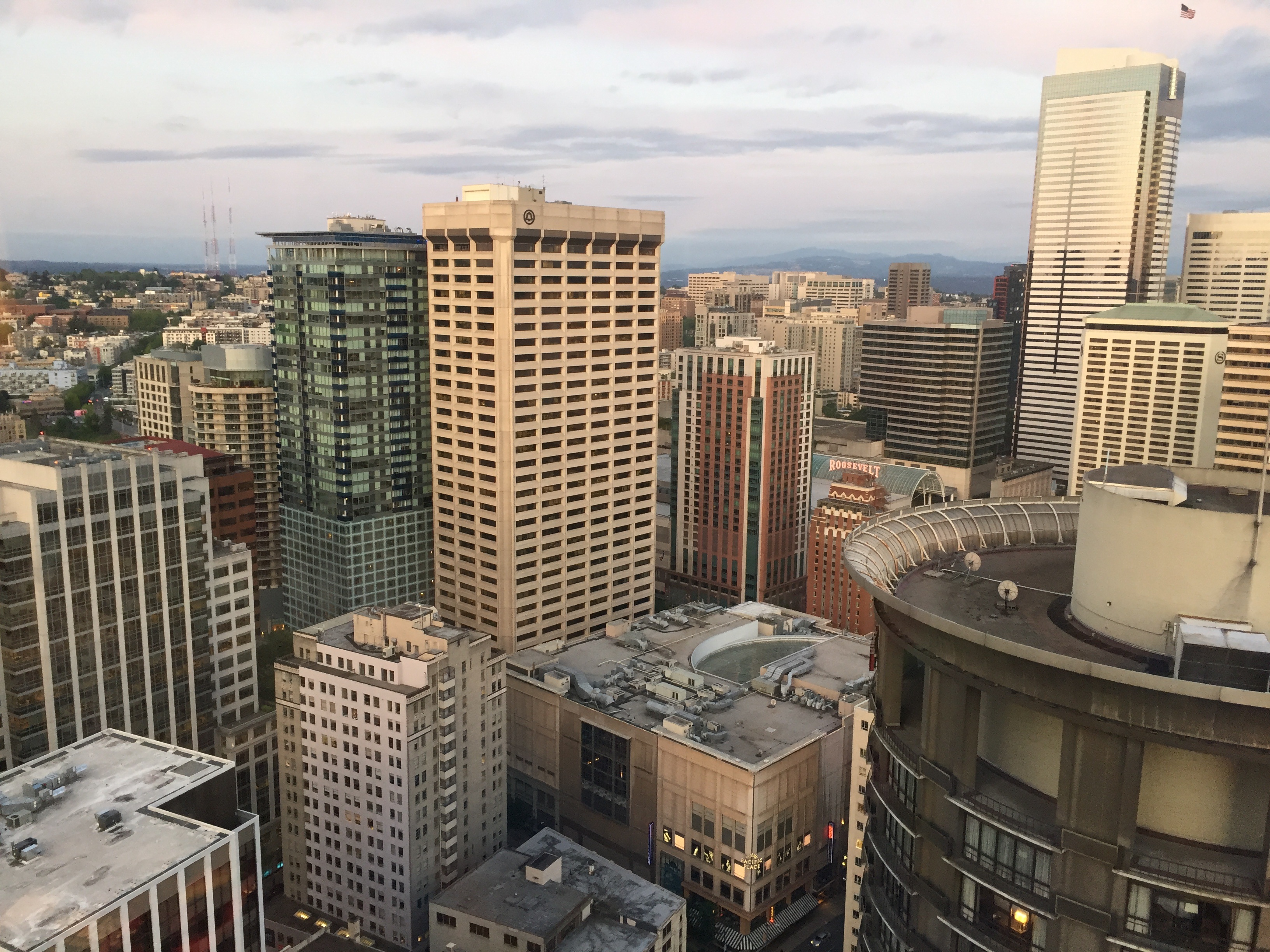 buildings, tower, states, modern, 2K, building exterior, washington, washington state, sky, seattle, united states, usa, outdoors, metropolis, cityscape, HD Wallpaper