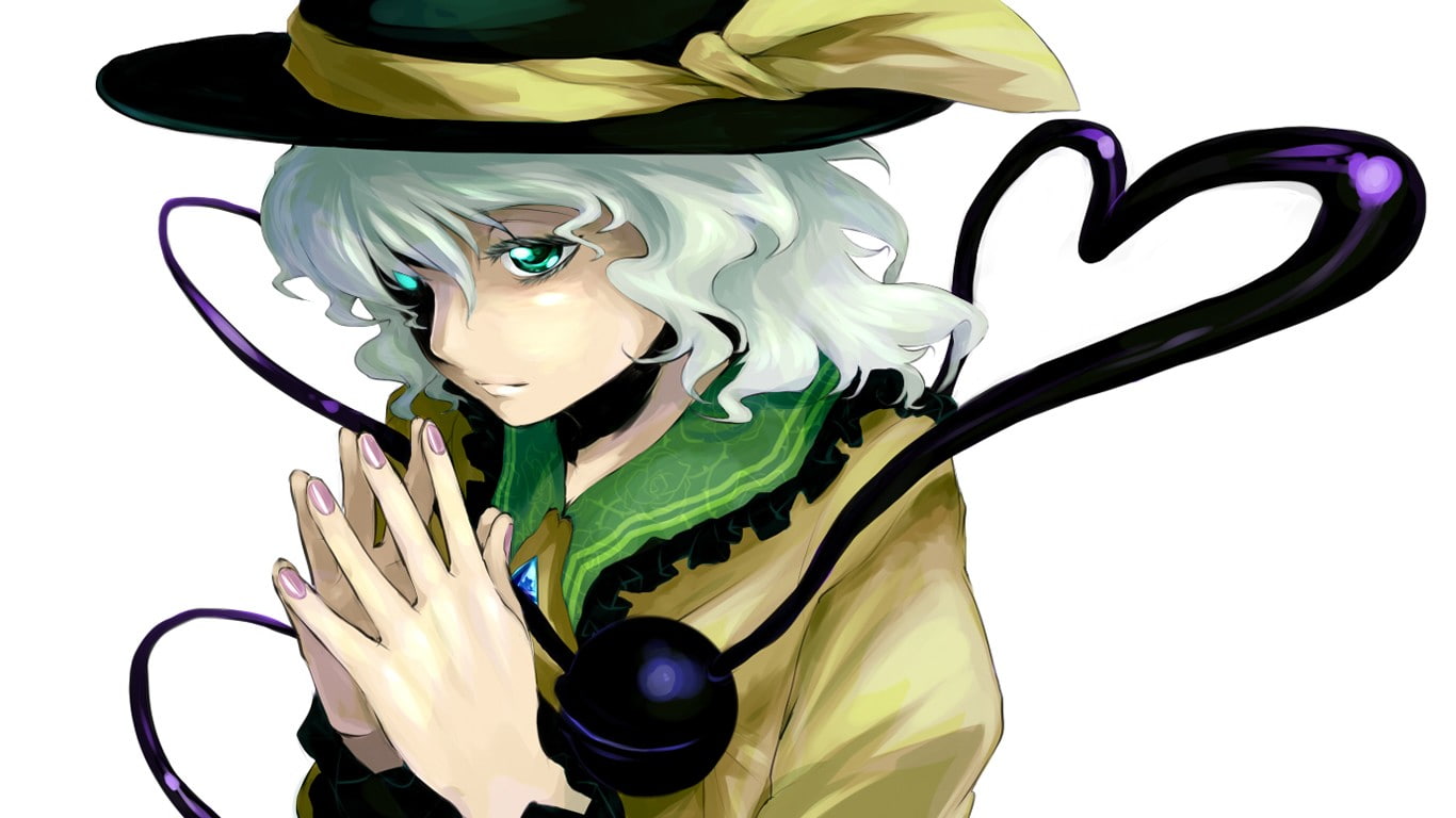 Touhou, 720P, anime, Komeiji Koishi, HD Wallpaper