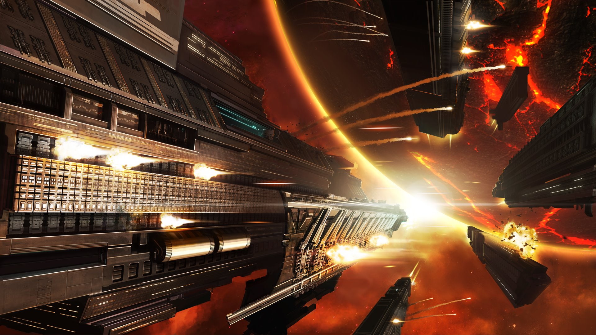 1080P, sci fi, space, spaceship, endless, endless space, HD Wallpaper