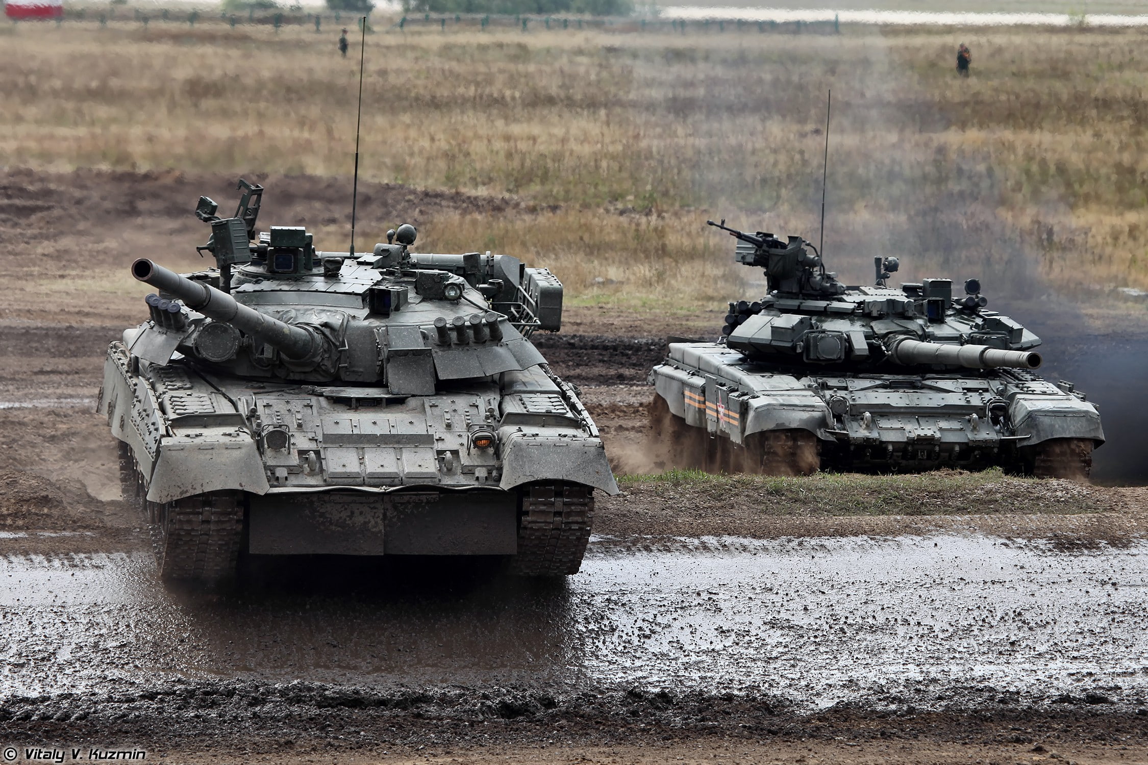 military, 1080P, T 80 Tank, T 90, HD Wallpaper