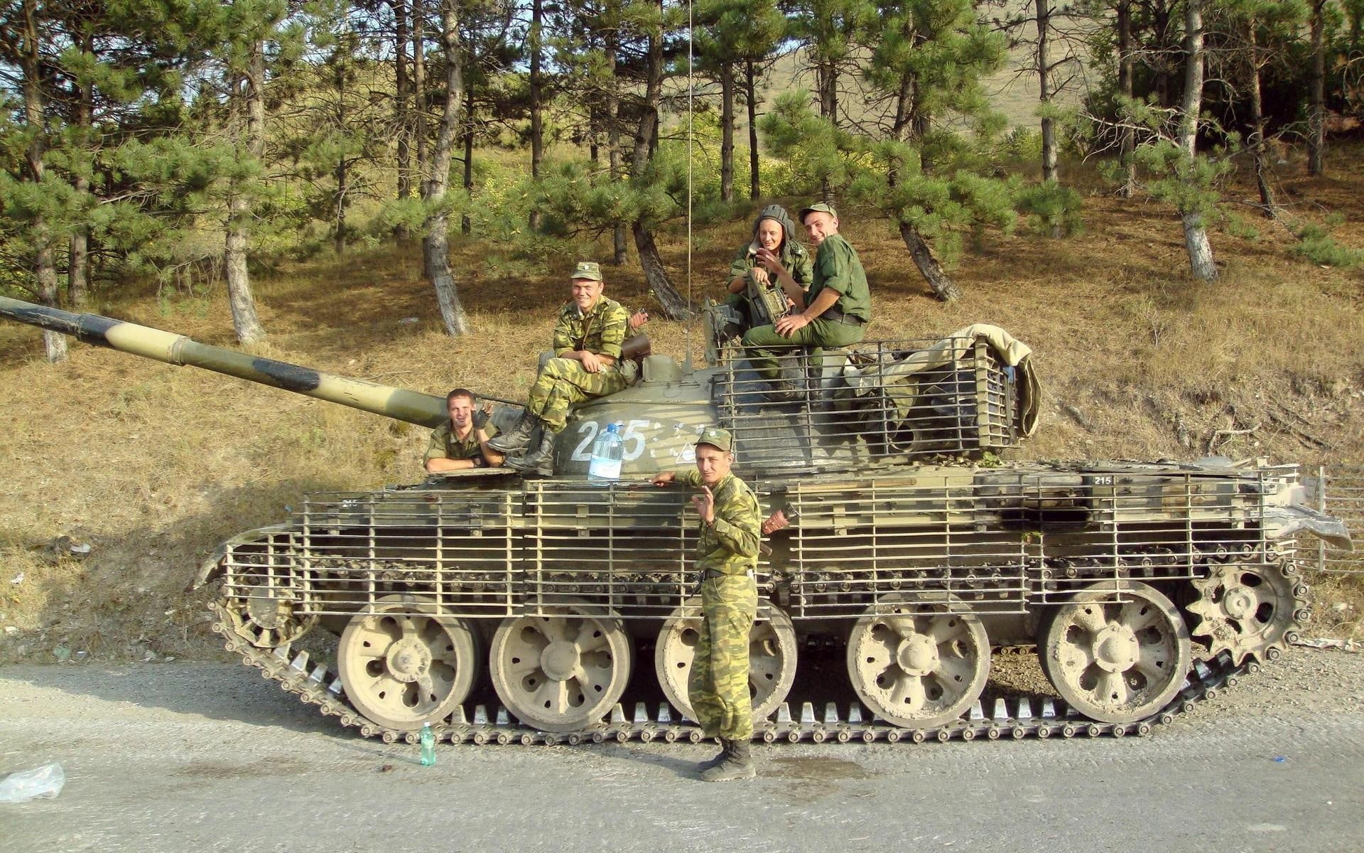 road, land vehicle, nature, young men, sitting, plant, soldier, togetherness, people, mode of transportation, military, tree, brown, forest, T-62, young adult, HD Wallpaper
