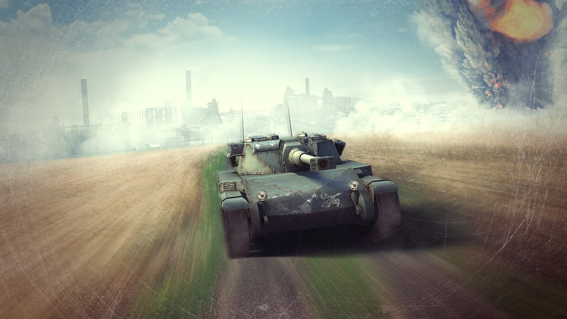 video games, World of Tanks, tank, 1080P, wargaming, ELC AMX, HD Wallpaper