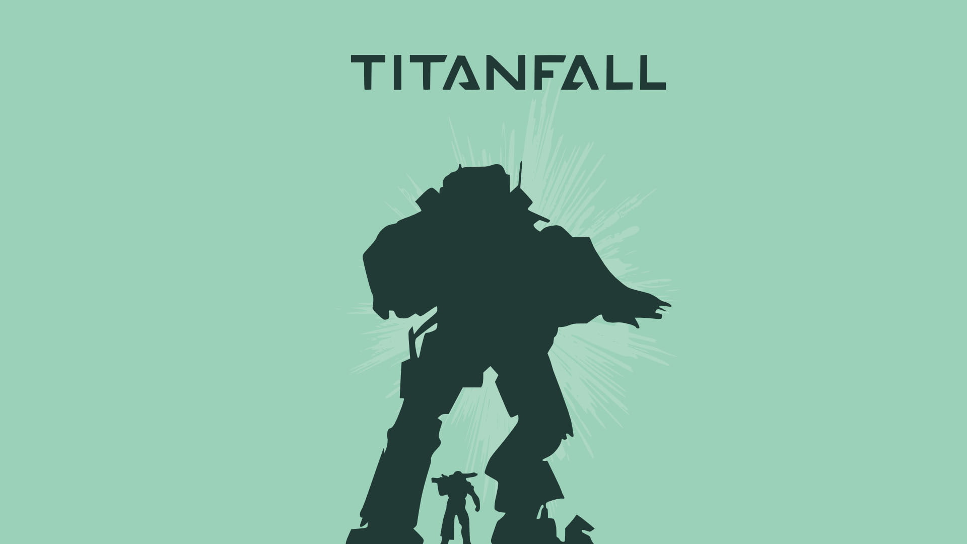 titanfall, green, mech, video games, hd, 1080P, HD Wallpaper