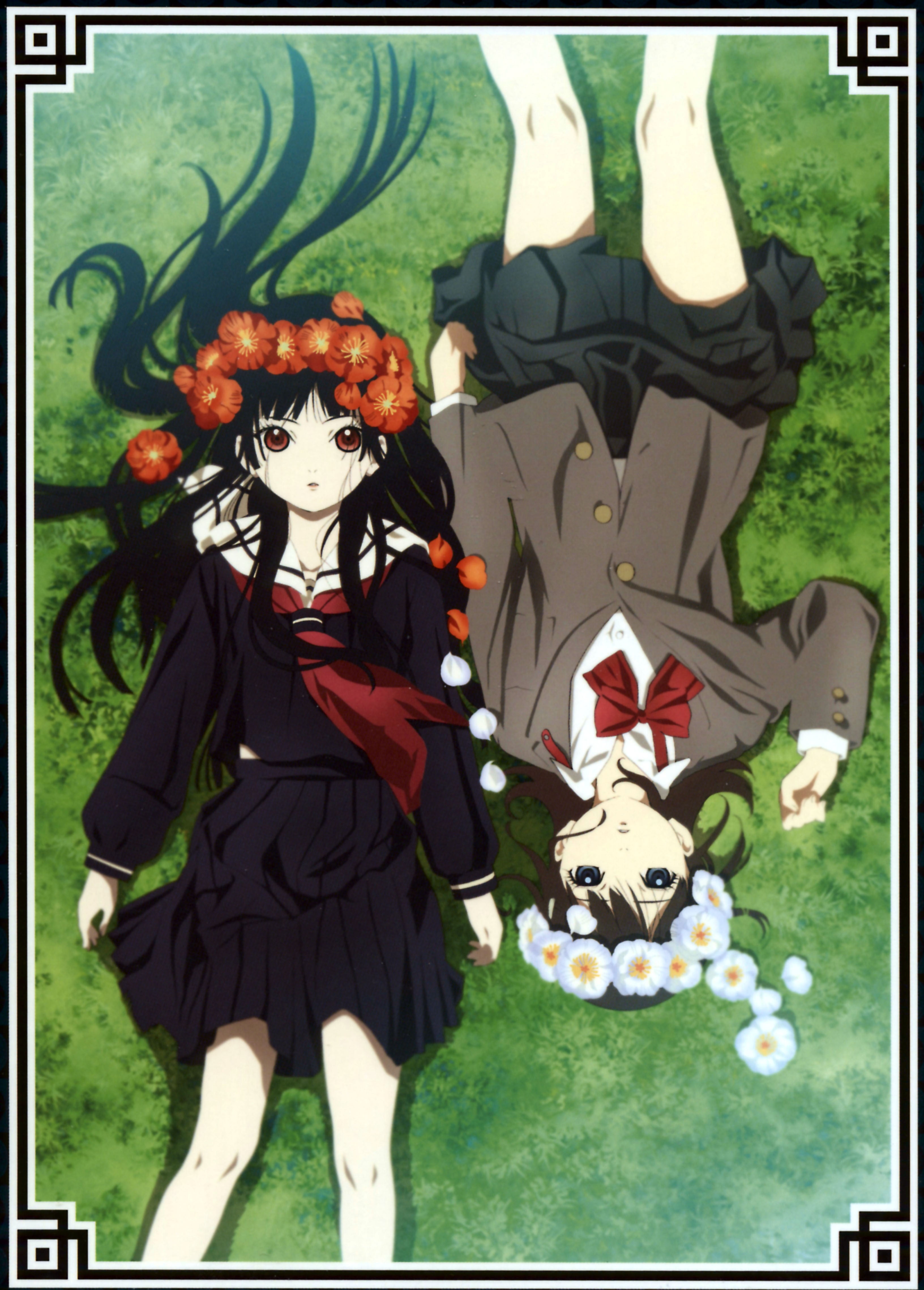 plant, child, celebration, unrecognizable person, Enma Ai, redhead, nature, day, 4K, mask, spooky, obscured face, mask - disguise, outdoors, representation, Phone HD Wallpaper