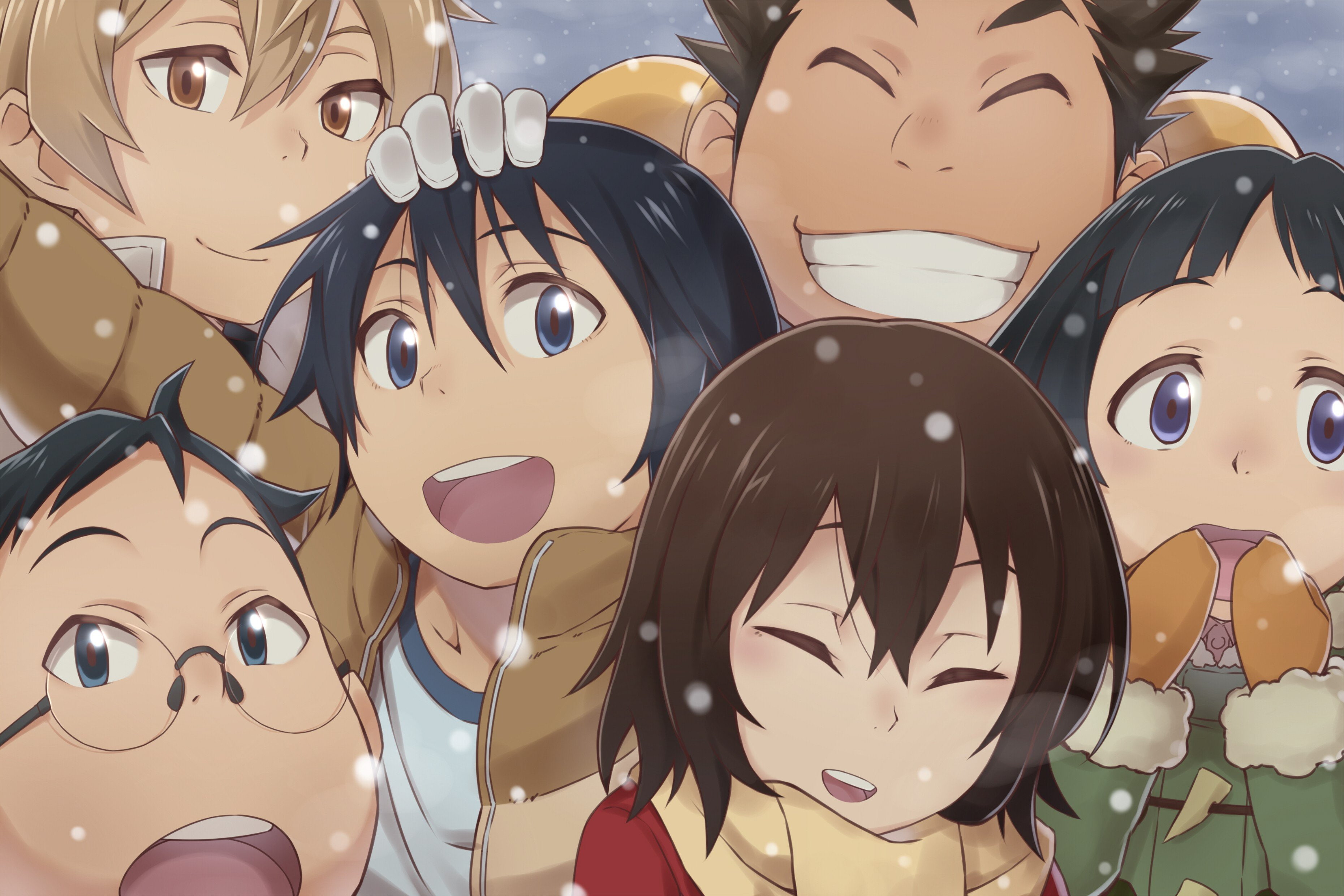 2K, Hinazuki Kayo, Fujinuma Satoru, Boku dake ga Inai Machi, HD Wallpaper
