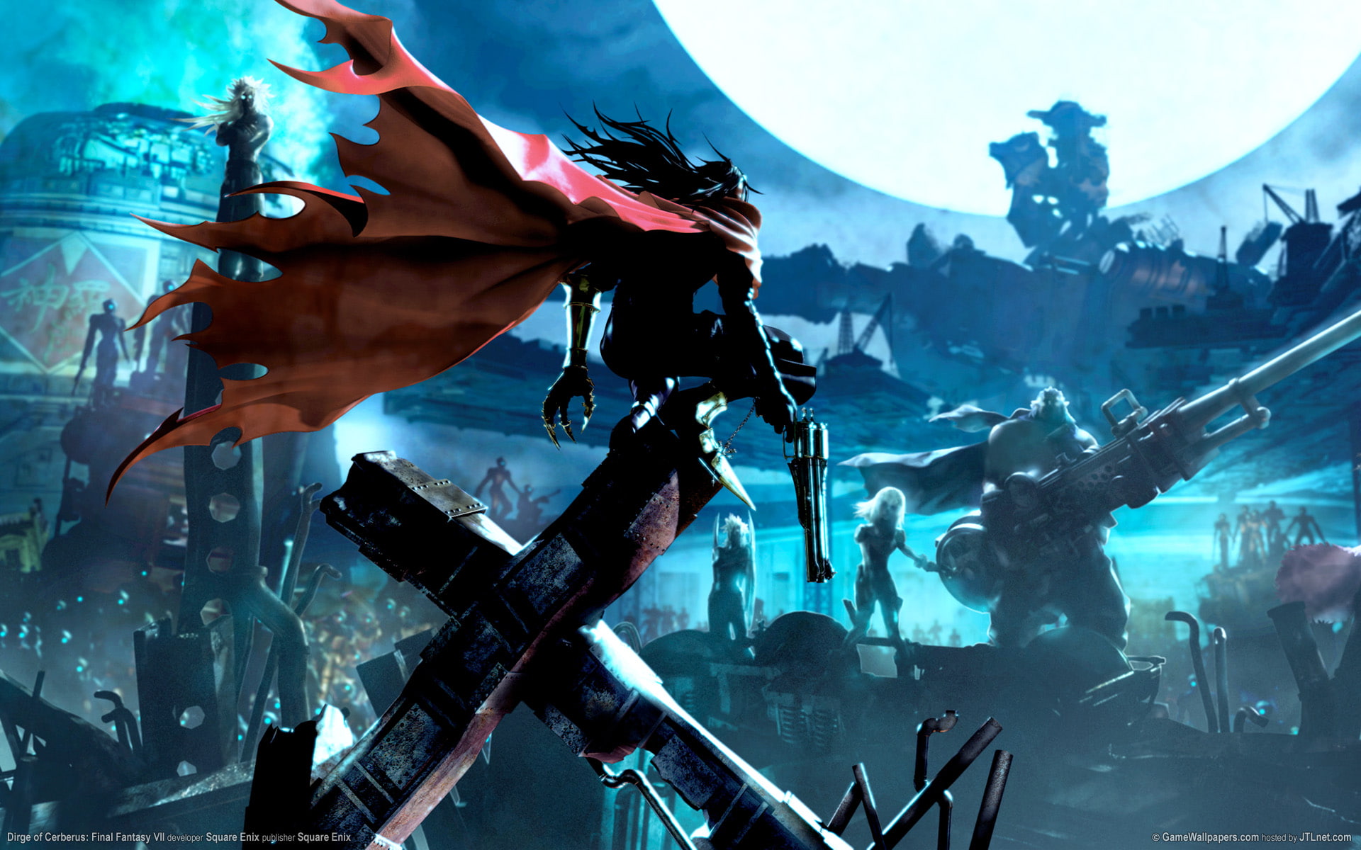 final, vincent, valentine, hd, cape, fantasy, 1080P, video games, HD Wallpaper