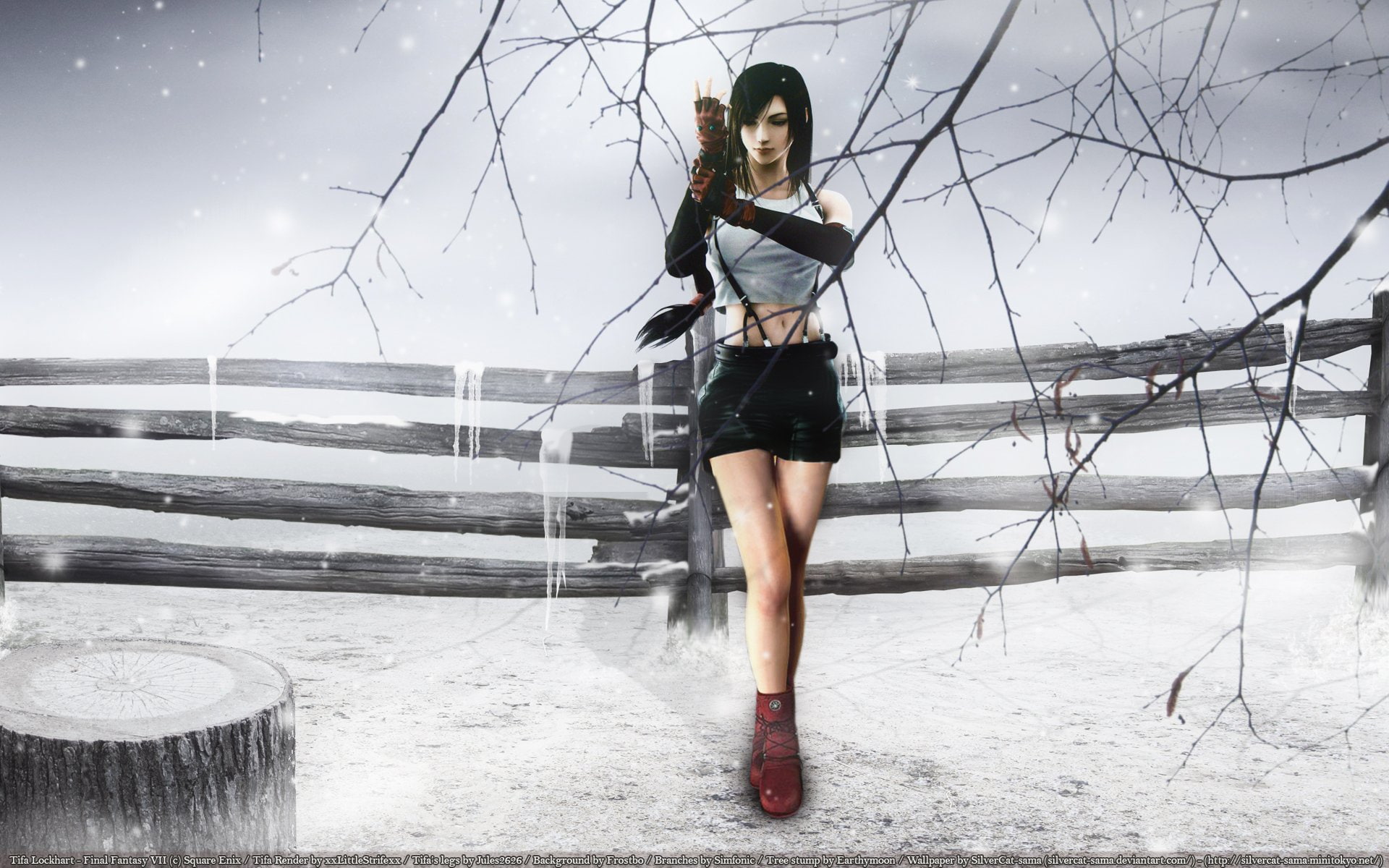 1080P, Final Fantasy, Tifa Lockhart, Final Fantasy VII, HD Wallpaper