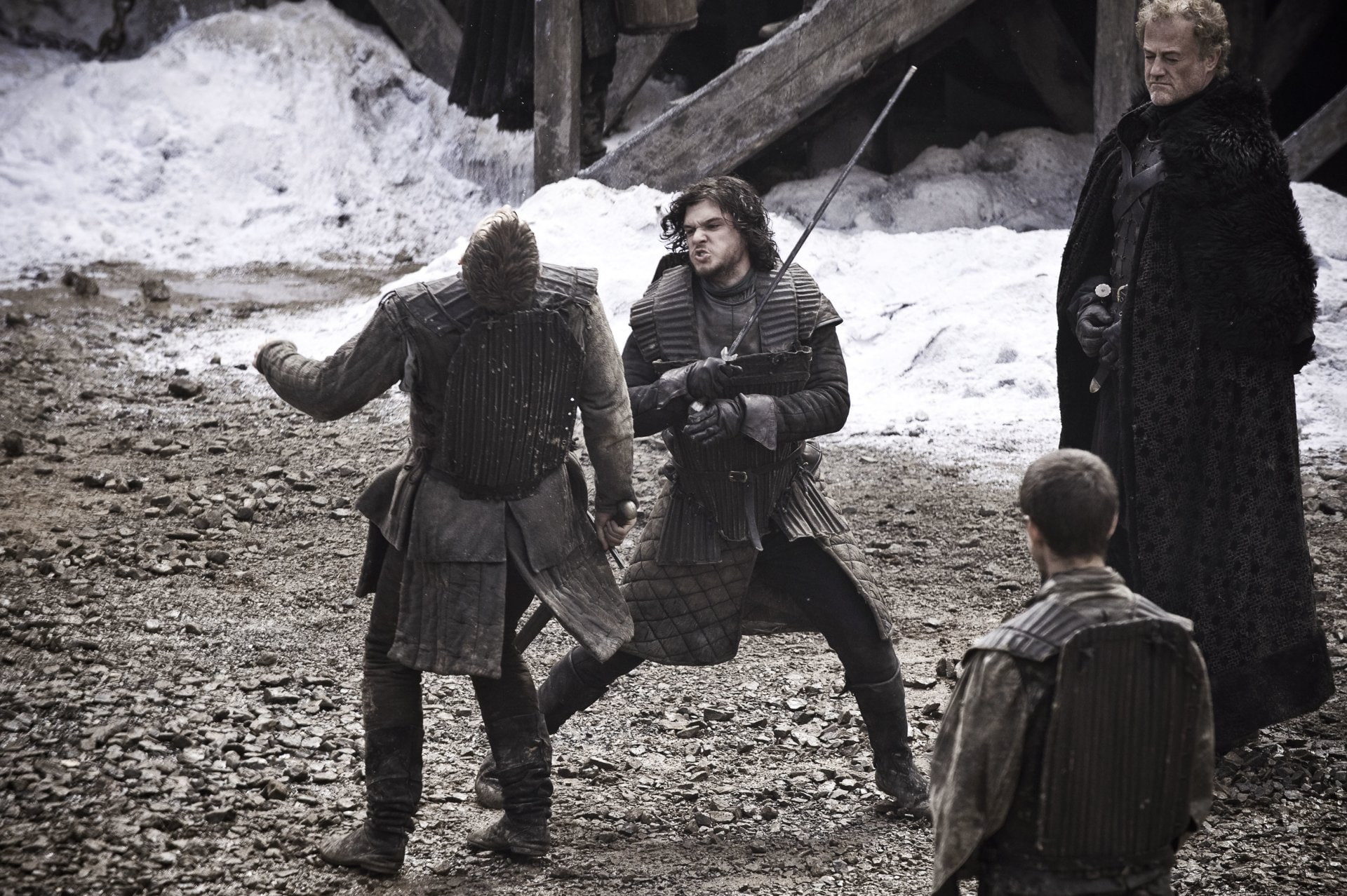 1080P, Alliser Thorne, Owen Teale, Kit Harington, Game Of Thrones, Jon Snow, TV Show, HD Wallpaper