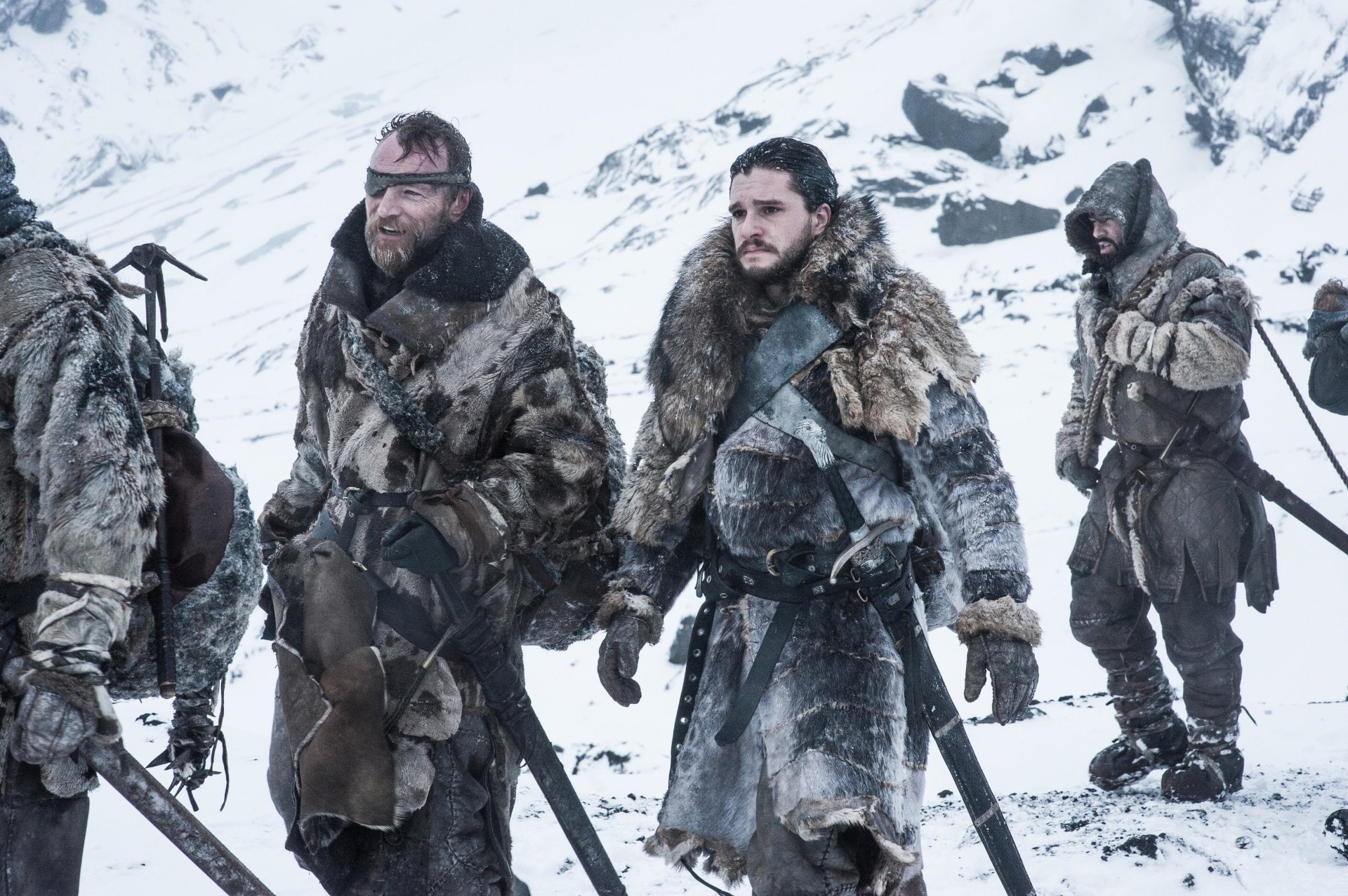 Game Of Thrones, 1080P, Beric Dondarrion, Kit Harington, Jon Snow, TV Show, Richard Dormer, HD Wallpaper