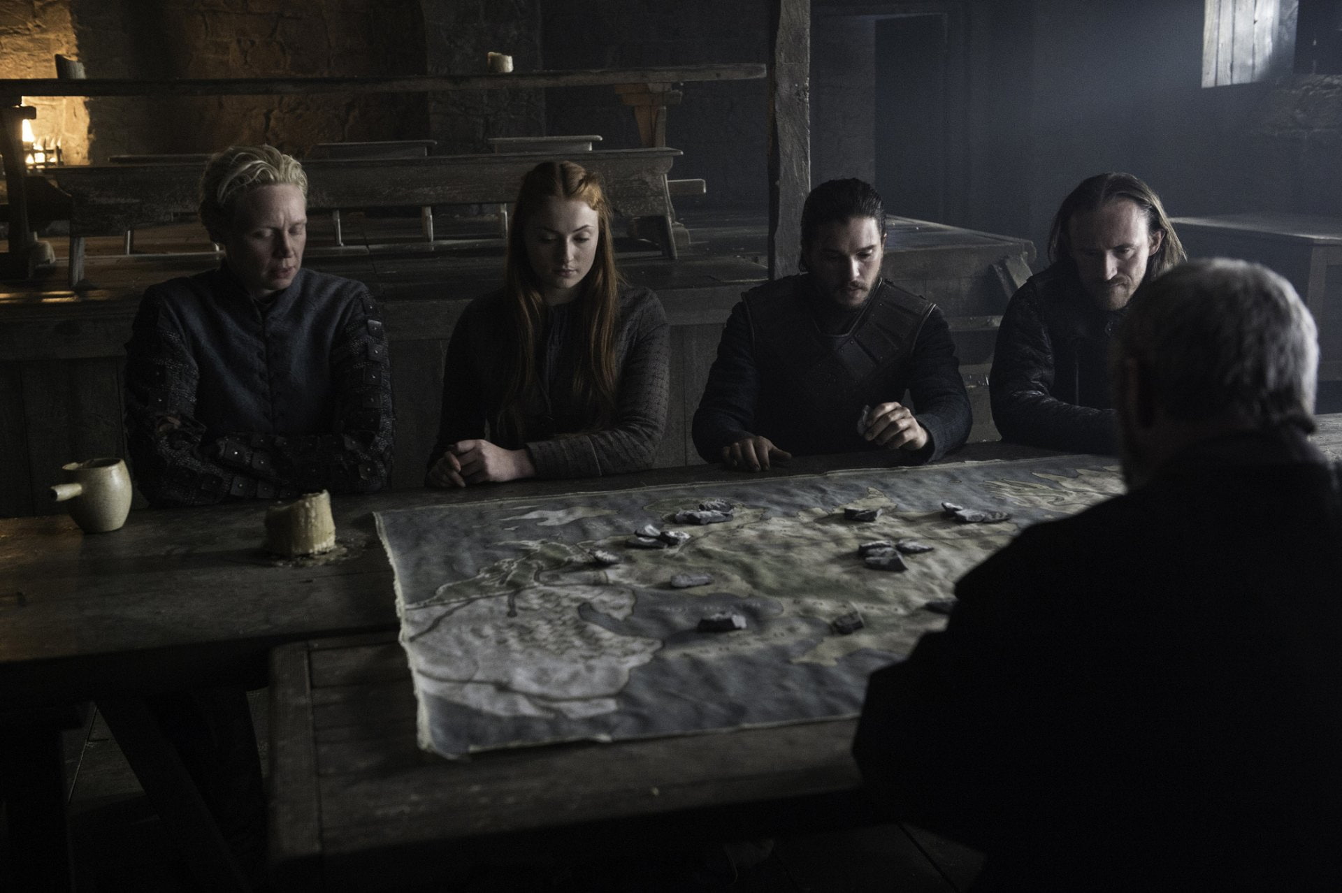 Game Of Thrones, TV Show, Jon Snow, Kit Harington, Ben Crompton, Sophie Turner, 1080P, Dolorous Edd, Brienne Of Tarth, Gwendoline Christie, Sansa Stark, HD Wallpaper