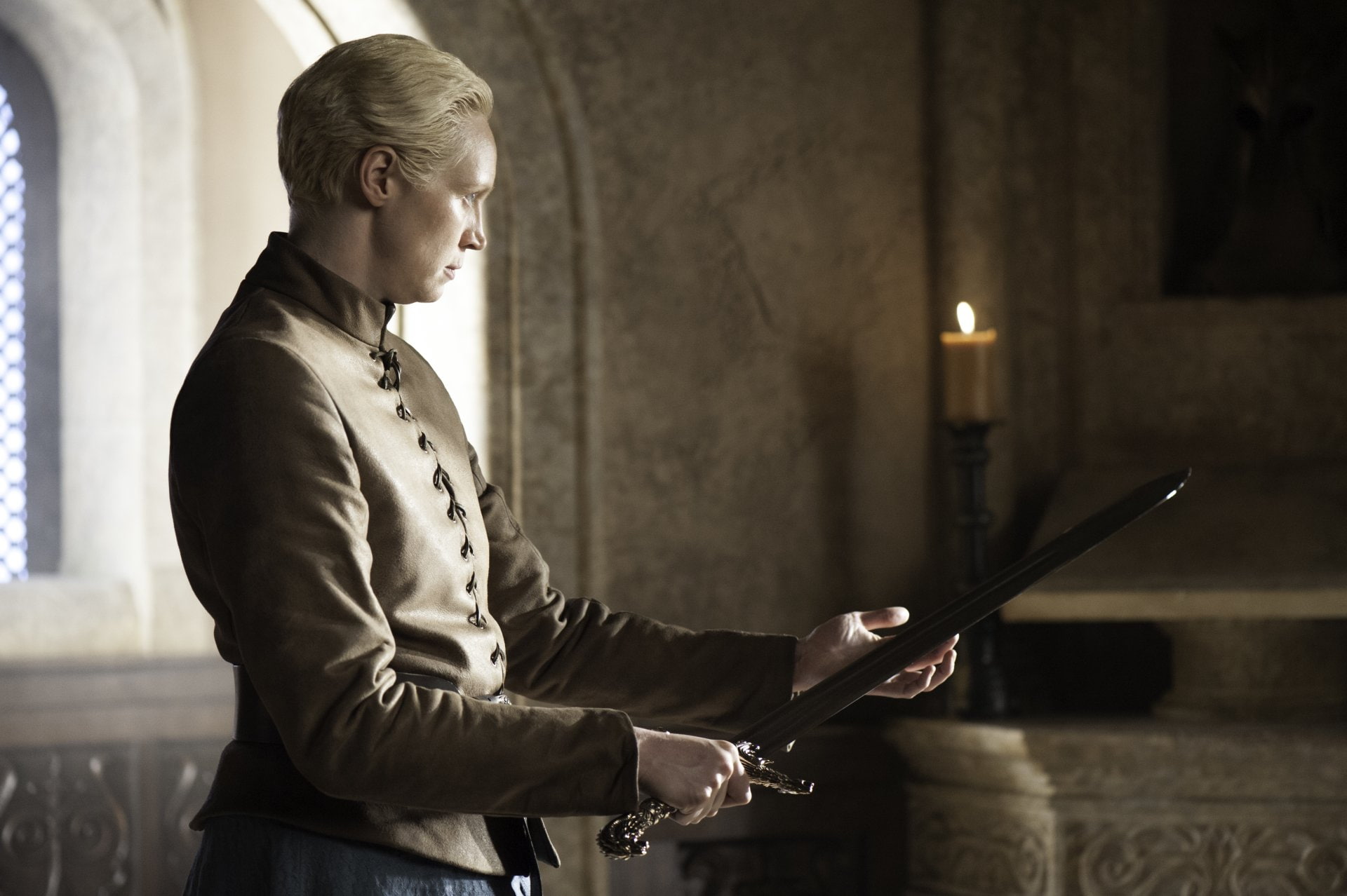 Gwendoline Christie, 1080P, Brienne Of Tarth, Game Of Thrones, TV Show, HD Wallpaper