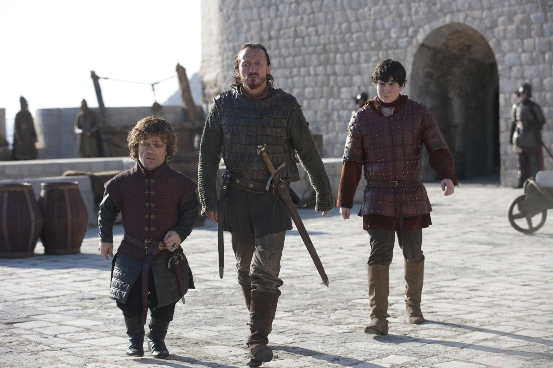 Peter Dinklage, Daniel Portman, 1080P, Tyrion Lannister, Podrick Payne, Bronn (Game of Thrones), TV Show, Jerome Flynn, Game Of Thrones, HD Wallpaper