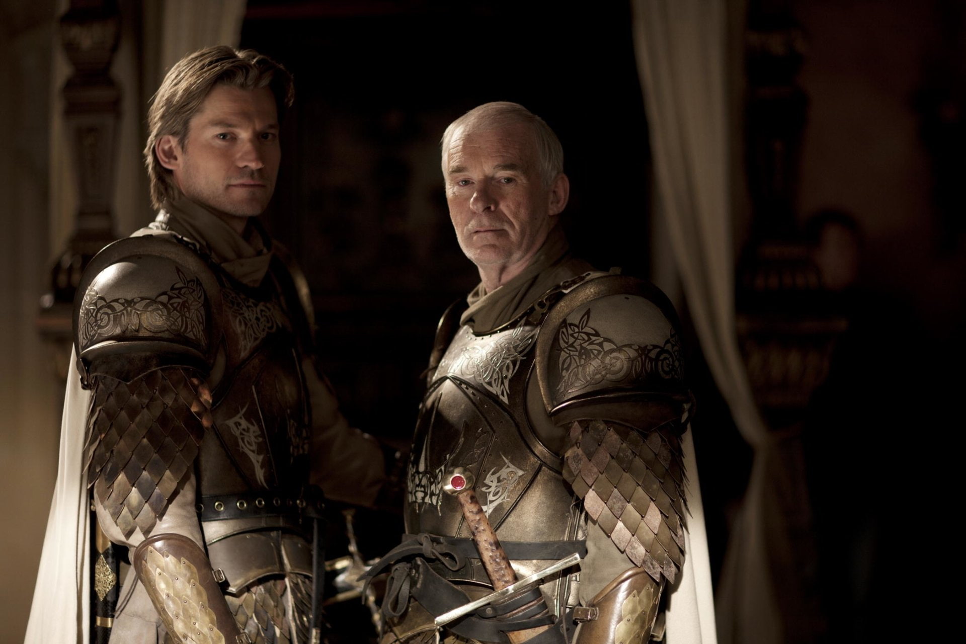 Ian McElhinney, TV Show, Barristan Selmy, Nikolaj Coster-Waldau, Jaime Lannister, 1080P, Game Of Thrones, HD Wallpaper