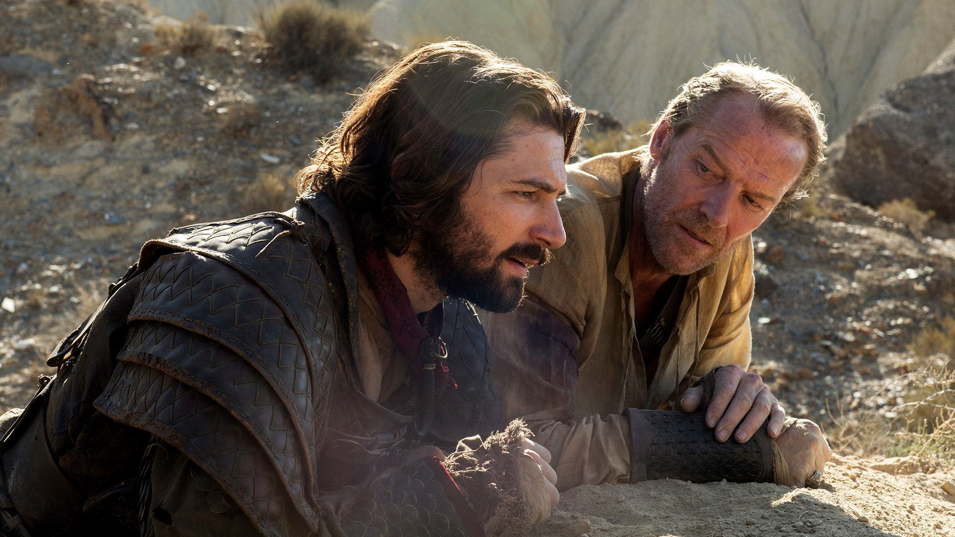 Iain Glen, Daario Naharis, 1080P, TV Show, Game Of Thrones, Michiel Huisman, Jorah Mormont, HD Wallpaper