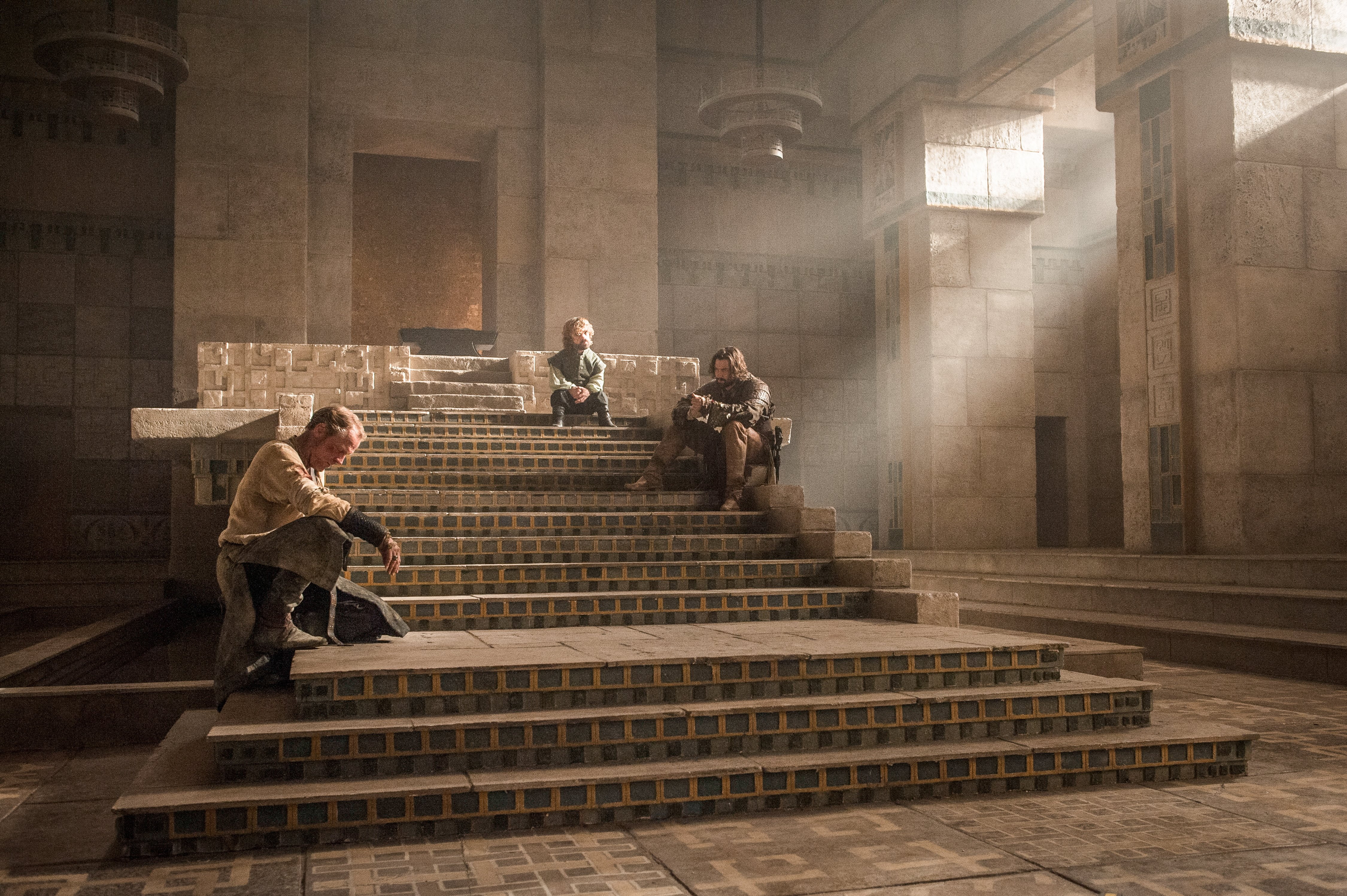 Jorah Mormont, Daario Naharis, Tyrion Lannister, Game Of Thrones, Peter Dinklage, 4K, TV Show, Iain Glen, HD Wallpaper