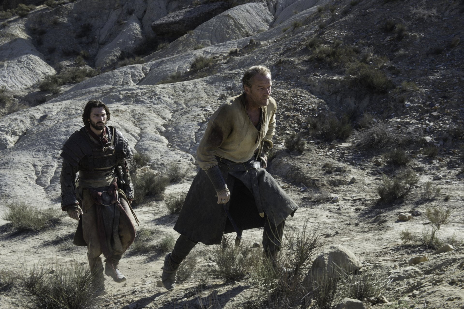 Game Of Thrones, Michiel Huisman, Iain Glen, Daario Naharis, TV Show, 1080P, Jorah Mormont, HD Wallpaper