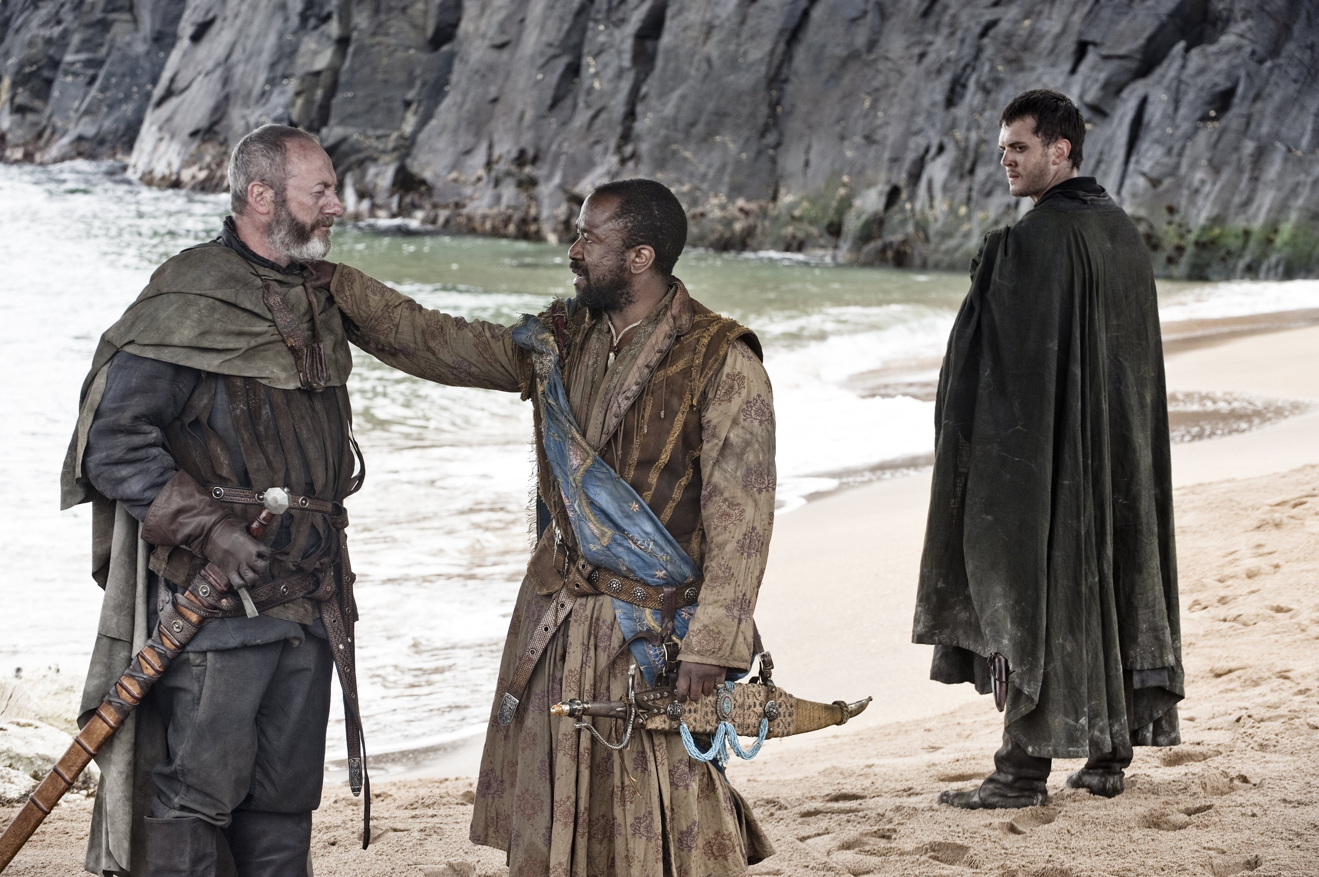 4K, Game Of Thrones, Salladhor Saan, Liam Cunningham, Davos Seaworth, Lucian Msamati, TV Show, HD Wallpaper
