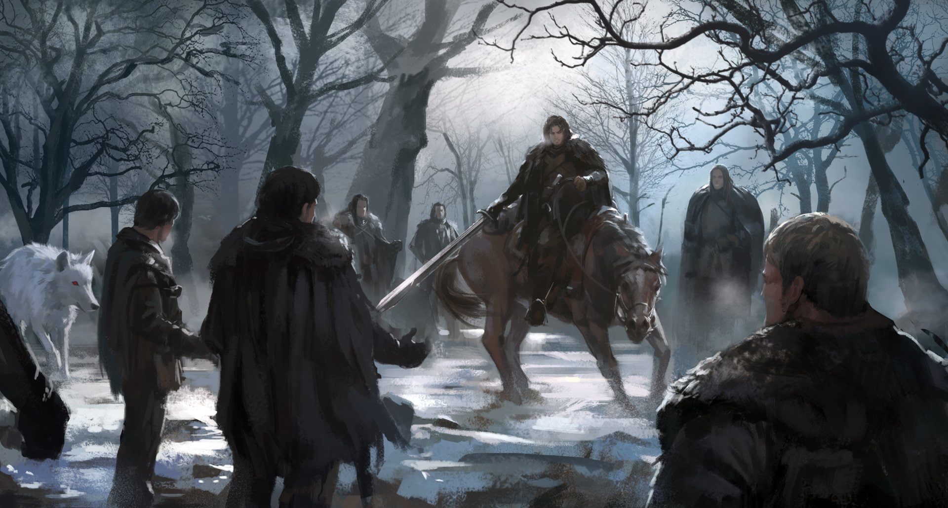 Fantasy, 1080P, Grenn (Game of Thrones), A Song Of Ice And Fire, Samwell Tarly, Jon Snow, HD Wallpaper