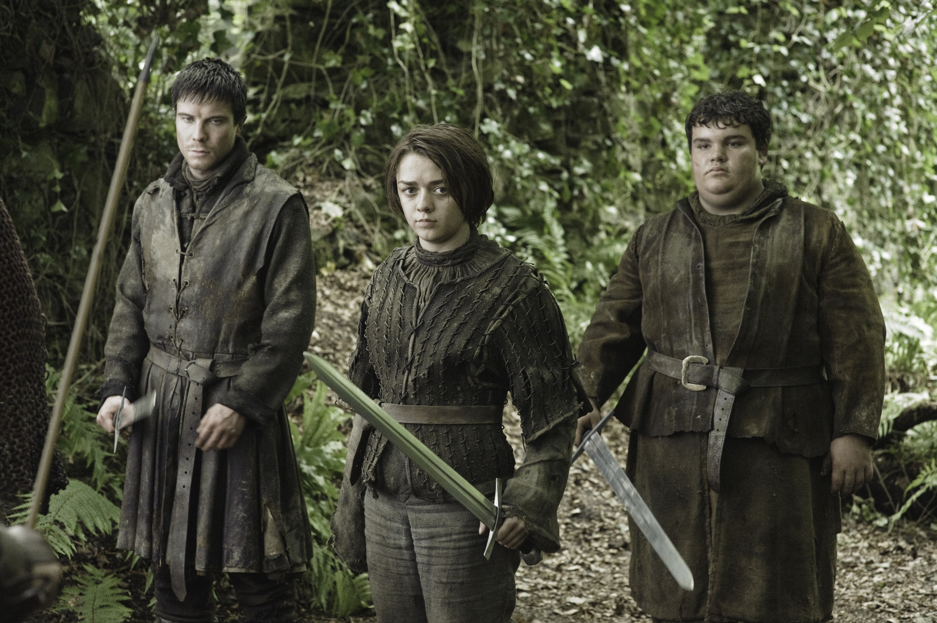 Game Of Thrones, Joe Dempsie, TV Show, 2K, Arya Stark, Gendry (Game Of Thrones), Maisie Williams, HD Wallpaper