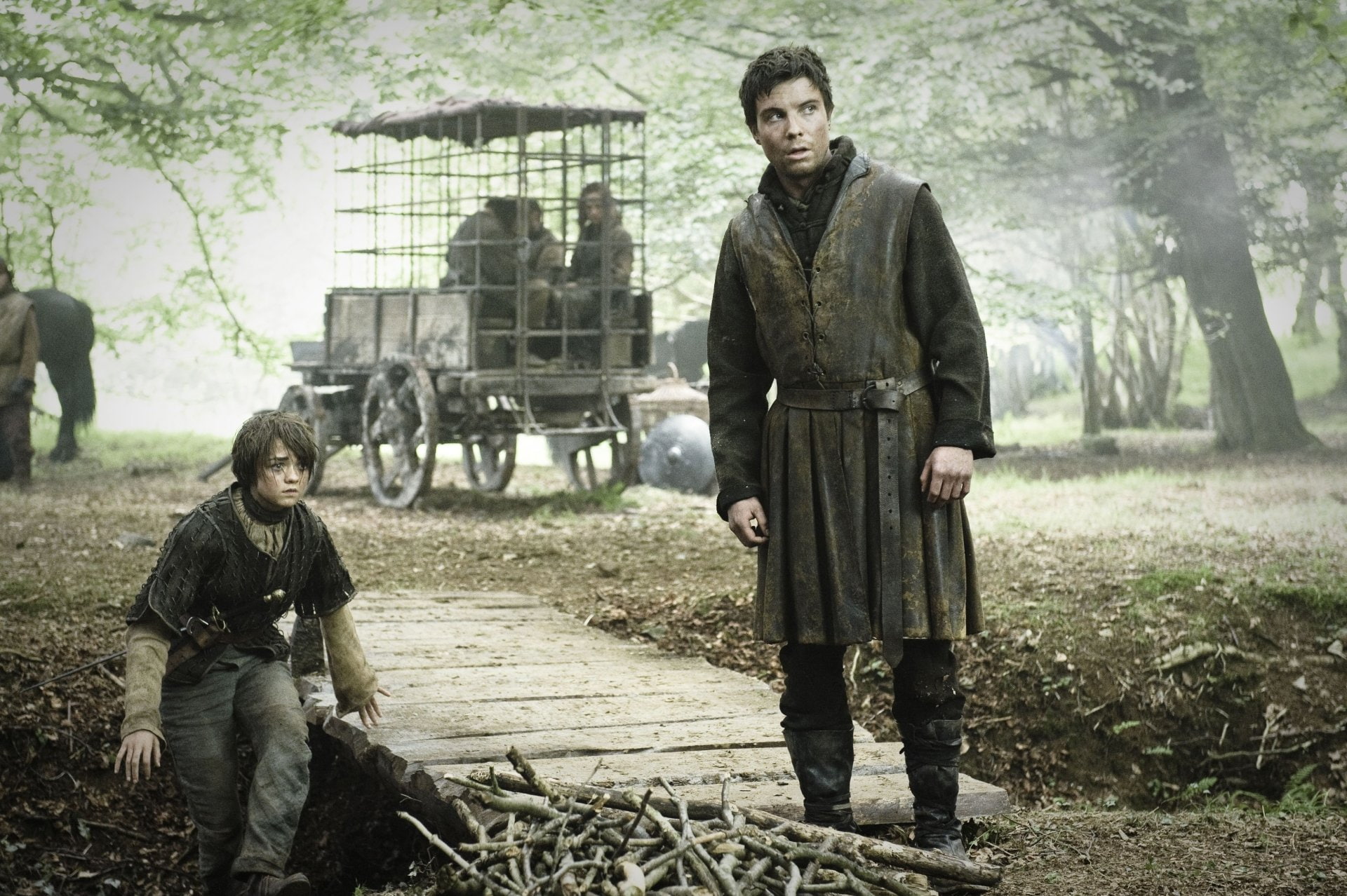 Maisie Williams, 1080P, TV Show, Joe Dempsie, Arya Stark, Game Of Thrones, Gendry (Game Of Thrones), HD Wallpaper