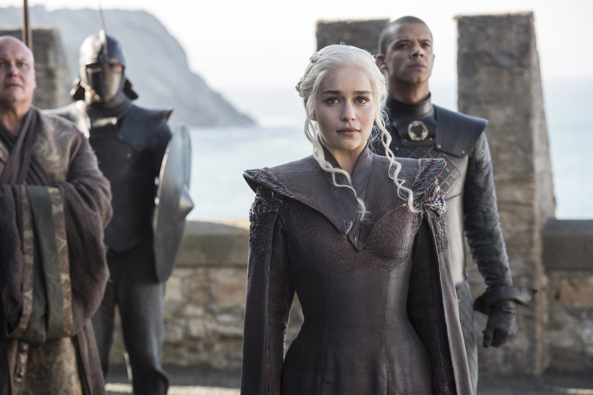 1080P, Daenerys Targaryen, Lord Varys, Grey Worm, Game Of Thrones, TV Show, HD Wallpaper