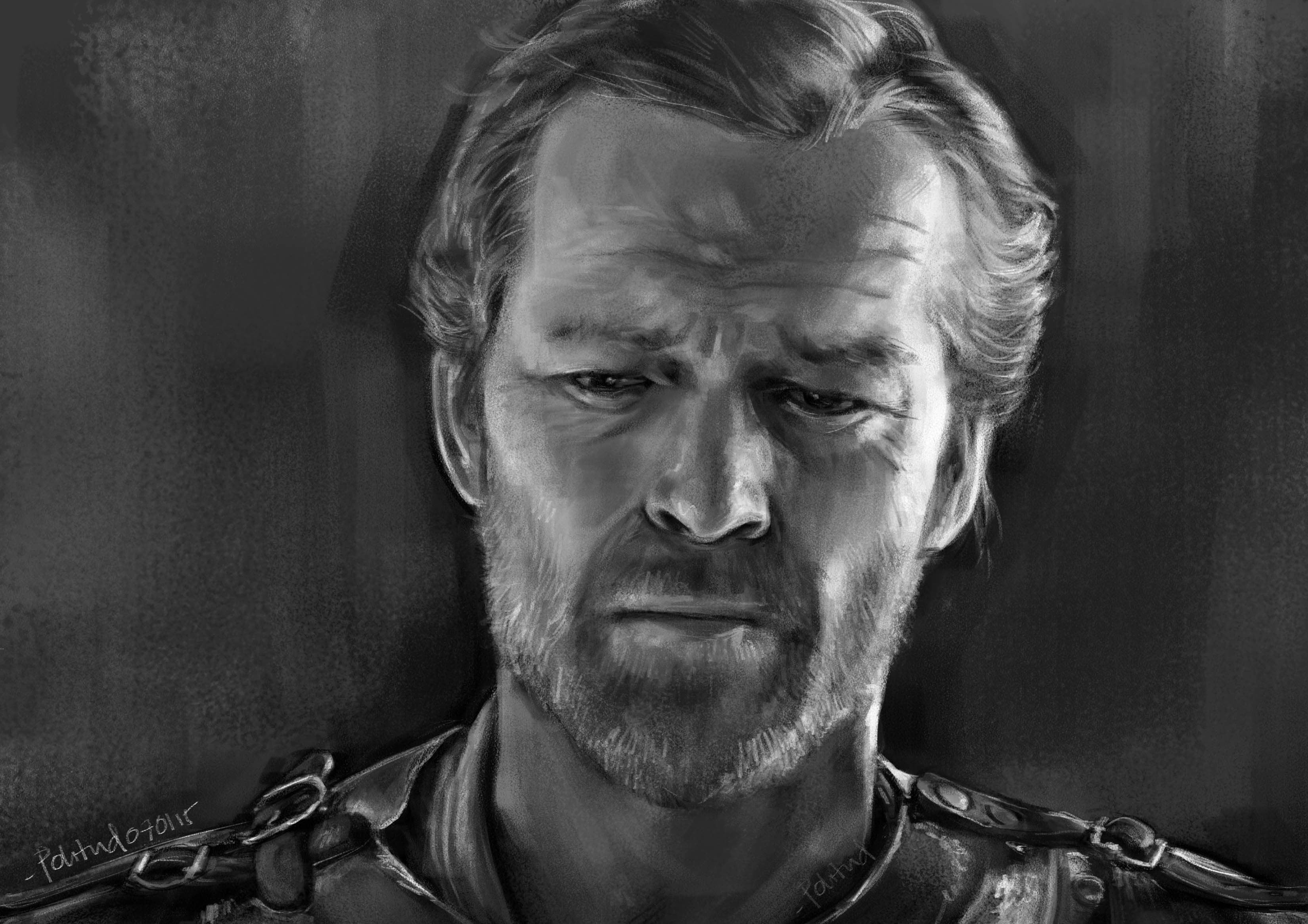 Fantasy, Jorah Mormont, A Song Of Ice And Fire, 2K, HD Wallpaper