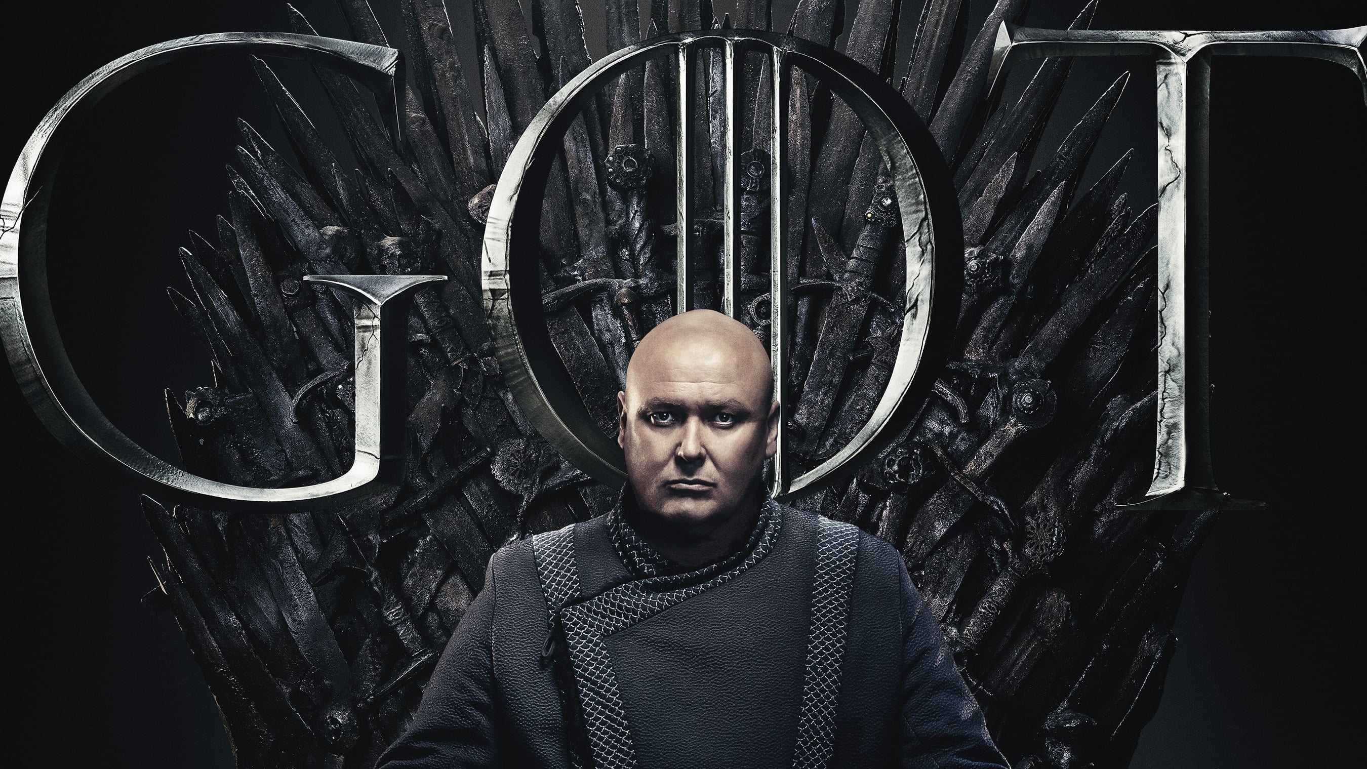 Conleth Hill, the throne, Game Of Thrones, 2K, Lord Varys, HD Wallpaper