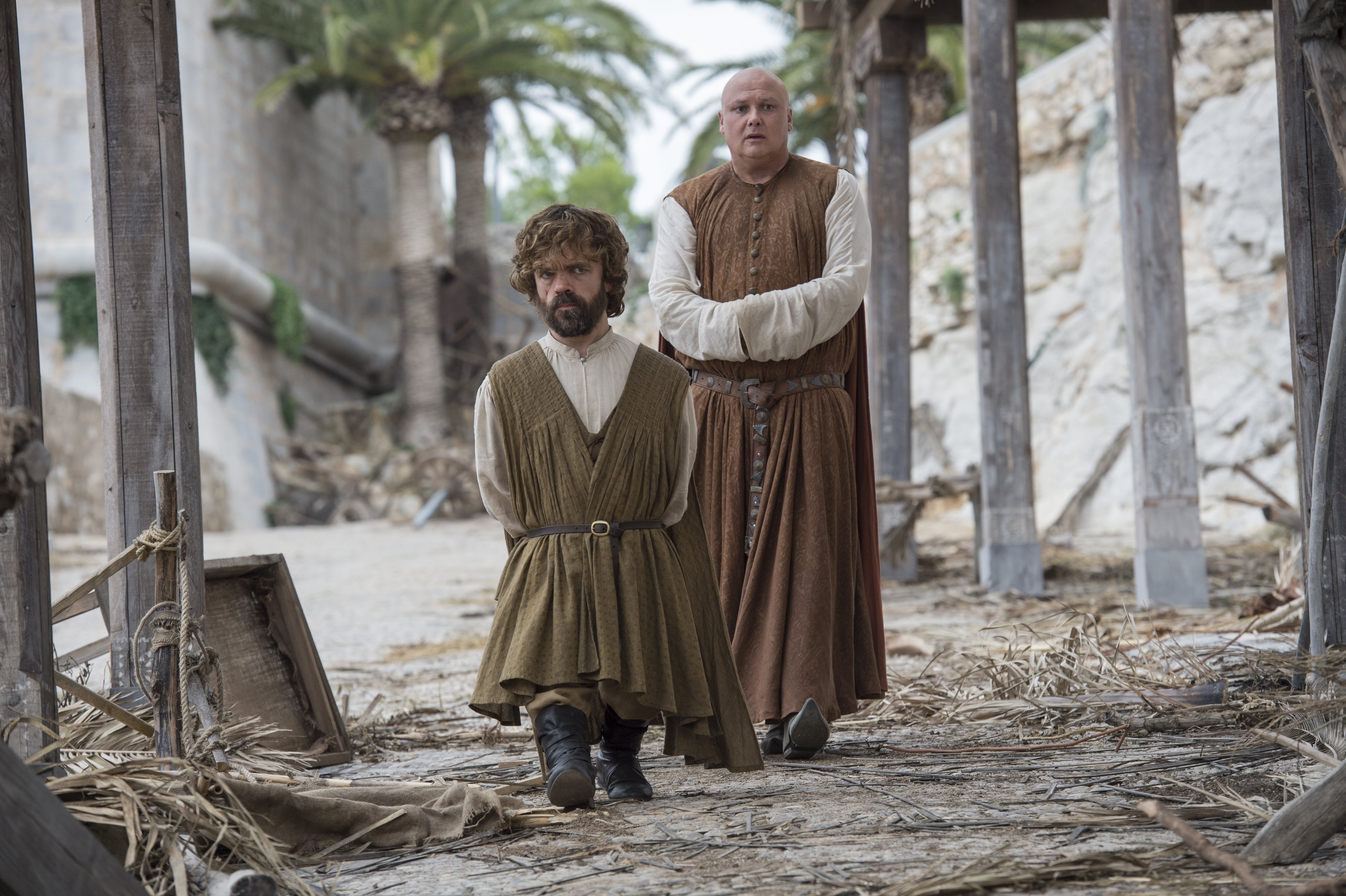 4K, Lord Varys, Conleth Hill, Peter Dinklage, Game Of Thrones, TV Show, Tyrion Lannister, HD Wallpaper