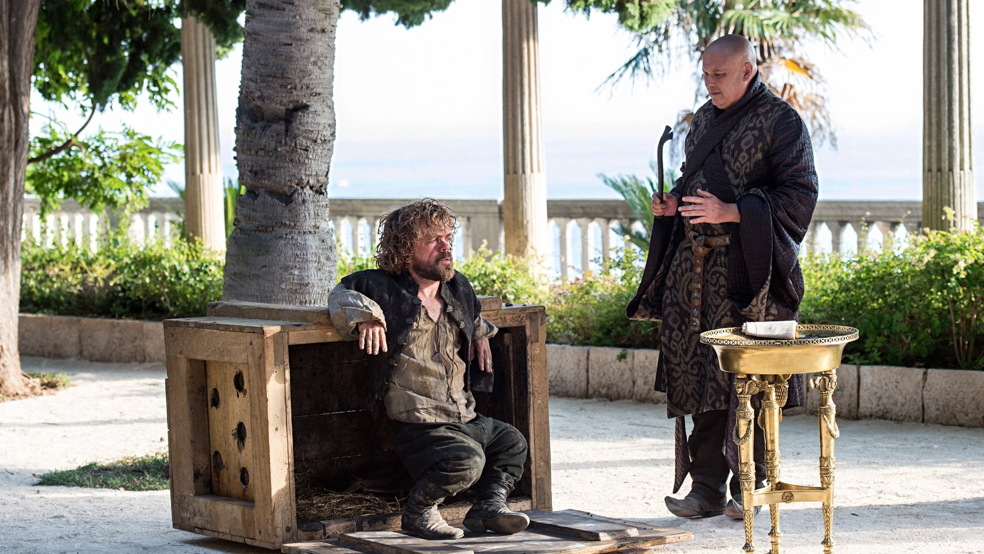1080P, TV Show, Lord Varys, Conleth Hill, Peter Dinklage, Game Of Thrones, Tyrion Lannister, HD Wallpaper