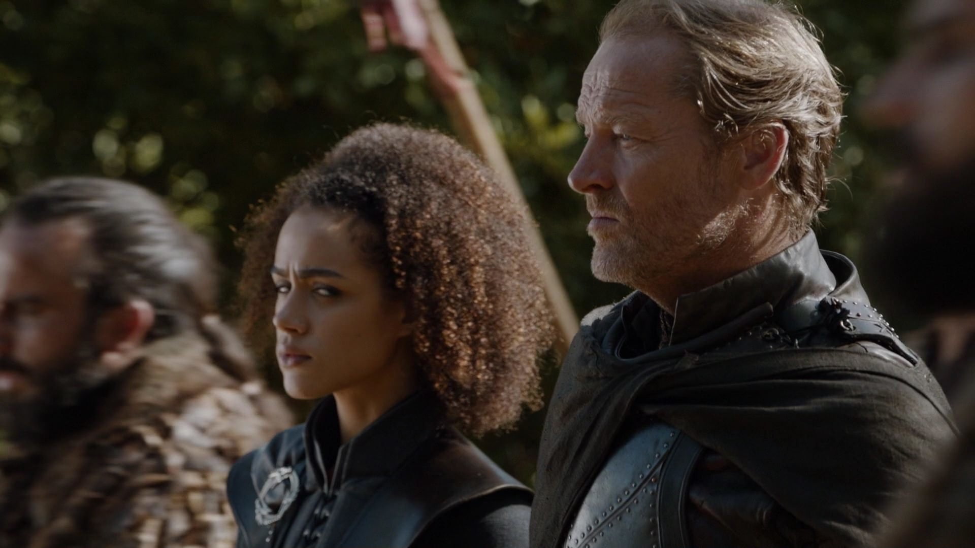 Nathalie Emmanuel, Jorah Mormont, Missandei (Game Of Thrones), Game Of Thrones, Iain Glen, TV Show, 1080P, HD Wallpaper