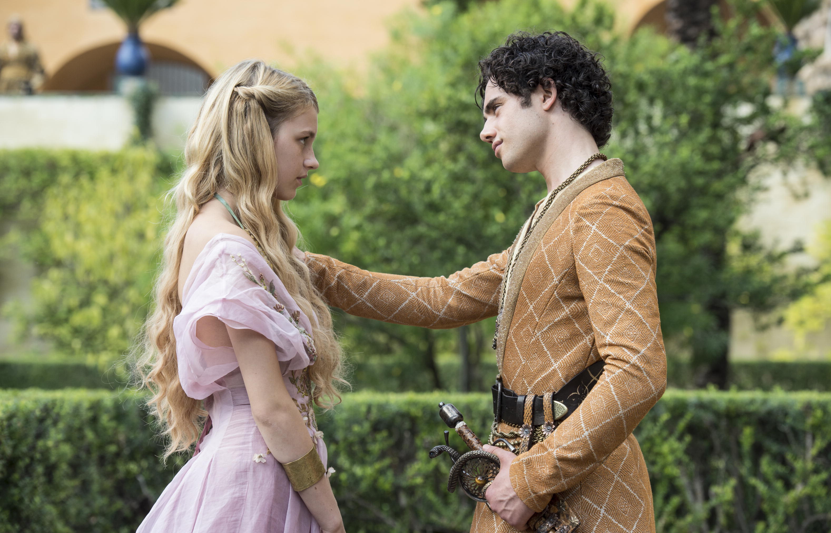 Blonde, TV Series, Game of Thrones, HBO, and, Trystane, Drama, Girl, Adventure, Pink, Myrcella Baratheon, Nell Tiger, Sword, Hair, EXCLUSIVE, Warner Bros. Pictures, HD Wallpaper