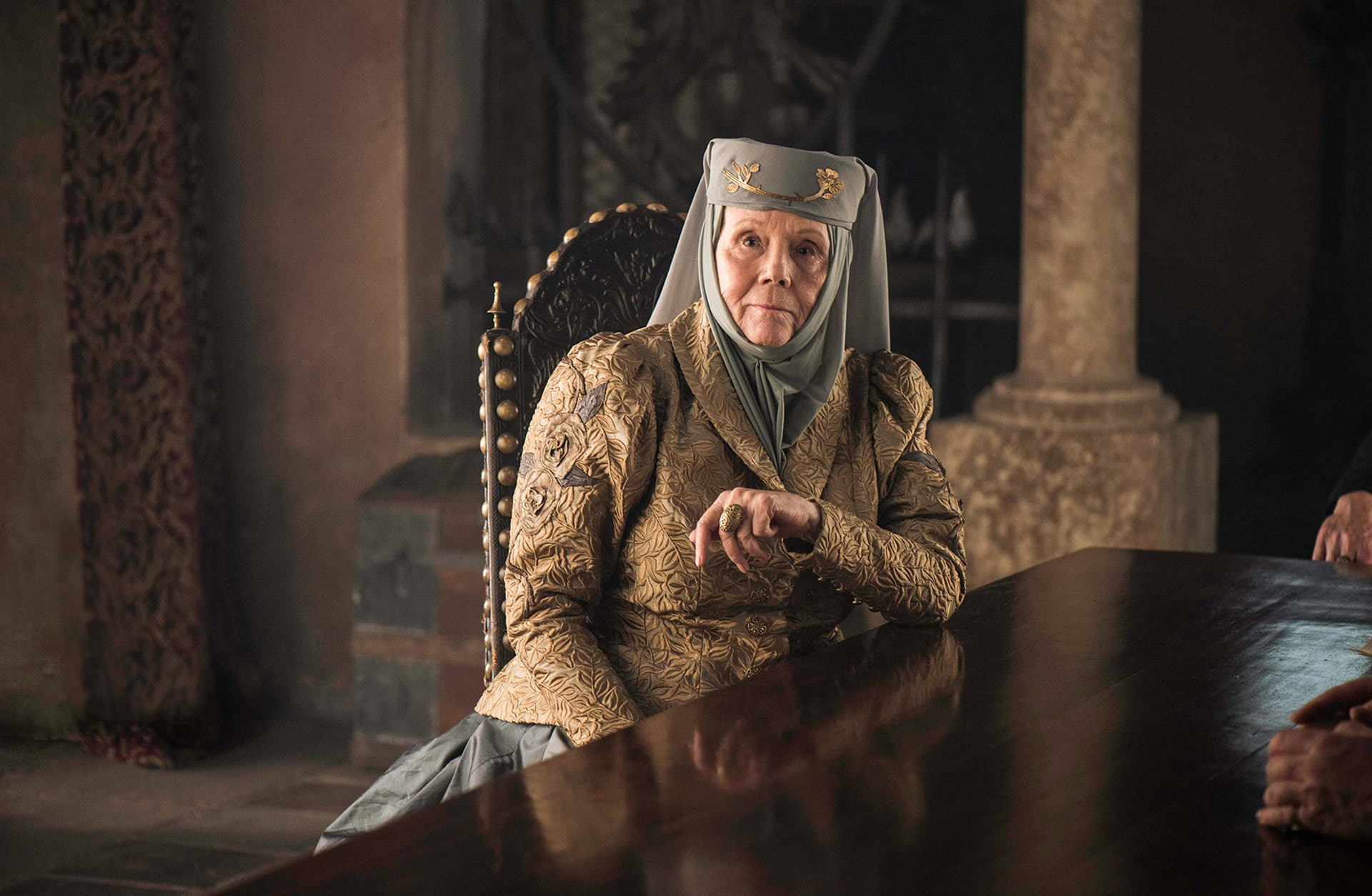Diana Rigg, 1080P, Game Of Thrones, TV Show, Olenna Tyrell, HD Wallpaper