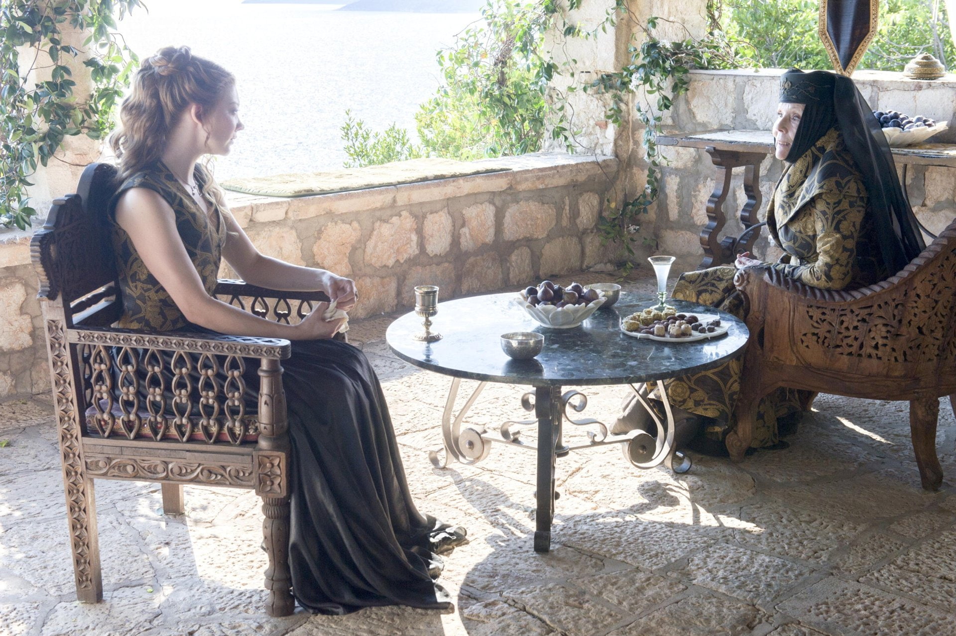 Diana Rigg, Margaery Tyrell, Game Of Thrones, TV Show, Natalie Dormer, Olenna Tyrell, 1080P, HD Wallpaper