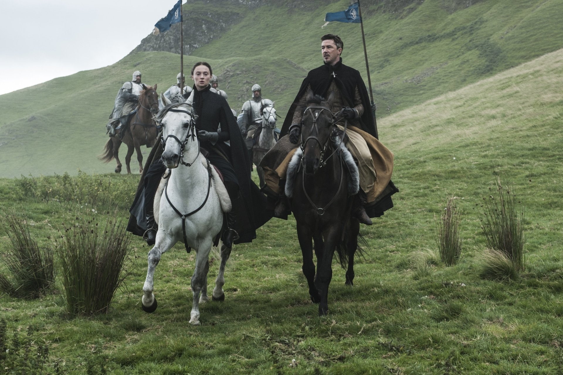 Aidan Gillen, Sophie Turner, Game Of Thrones, TV Show, Sansa Stark, 1080P, Petyr Baelish, HD Wallpaper